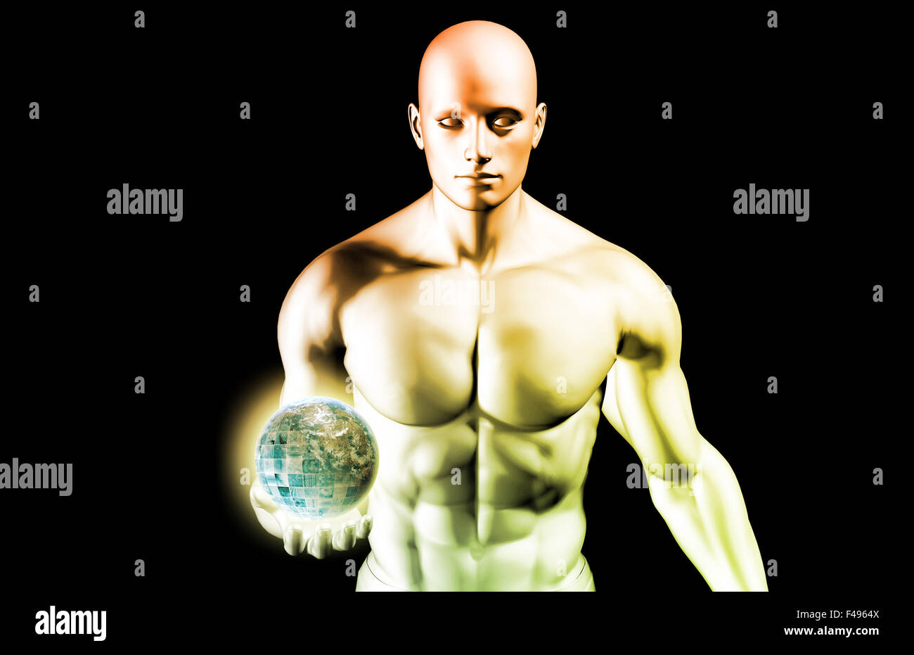 L'apprentissage en ligne et de formation dans une salle de classe virtuelle Banque D'Images