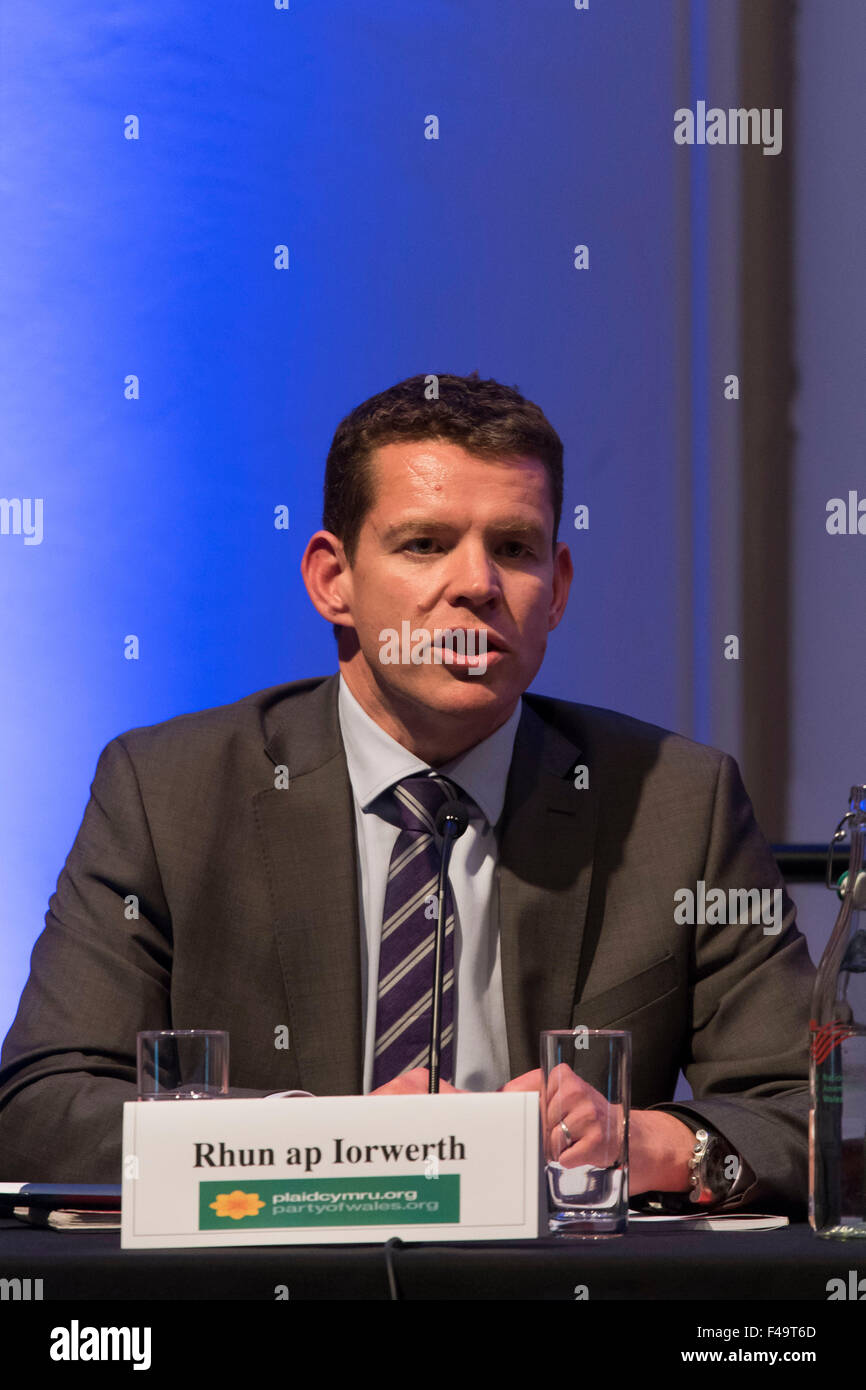 Plaid Cymru AM Rhun ap Iorwerth Banque D'Images