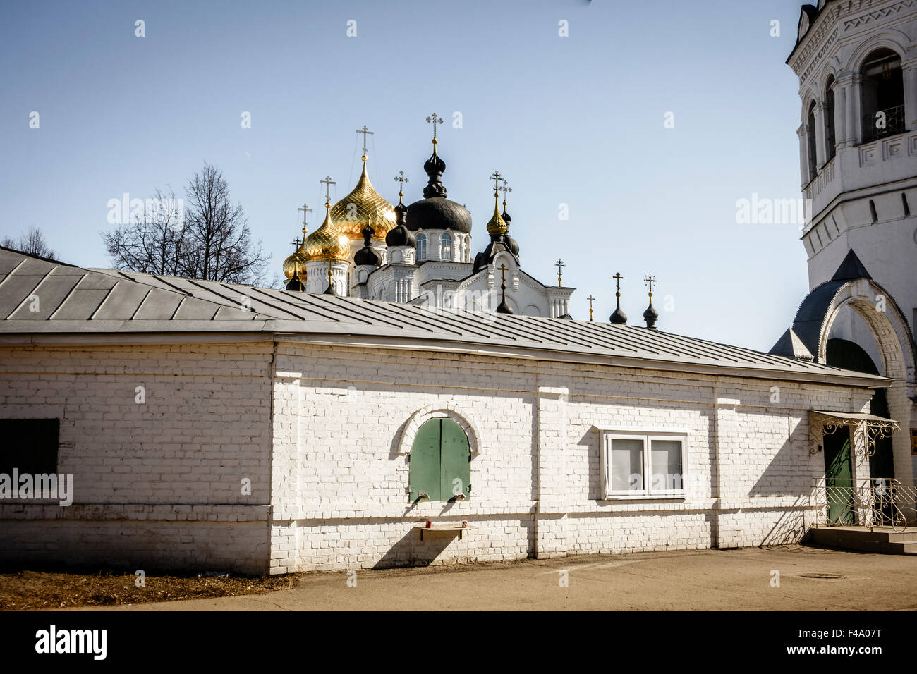 Monastère Bogoyavlensky (Epiphanie) dans la région de Kostroma, Russie. Banque D'Images