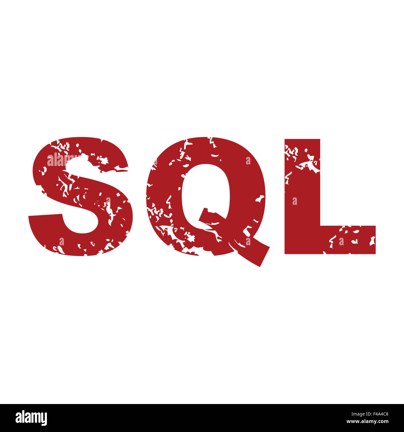 Sql logo Banque d'images détourées - Alamy