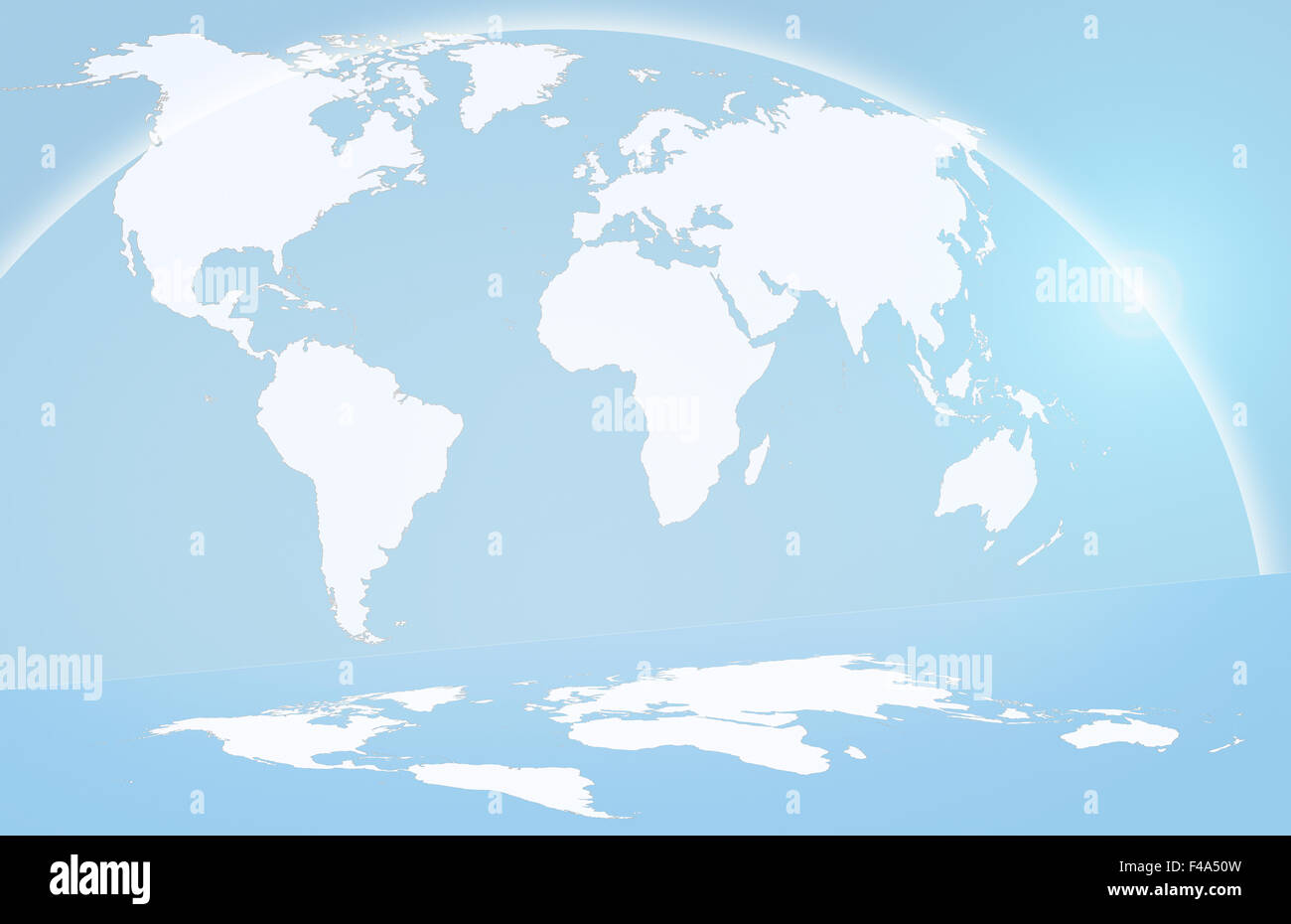 carte du monde Banque D'Images