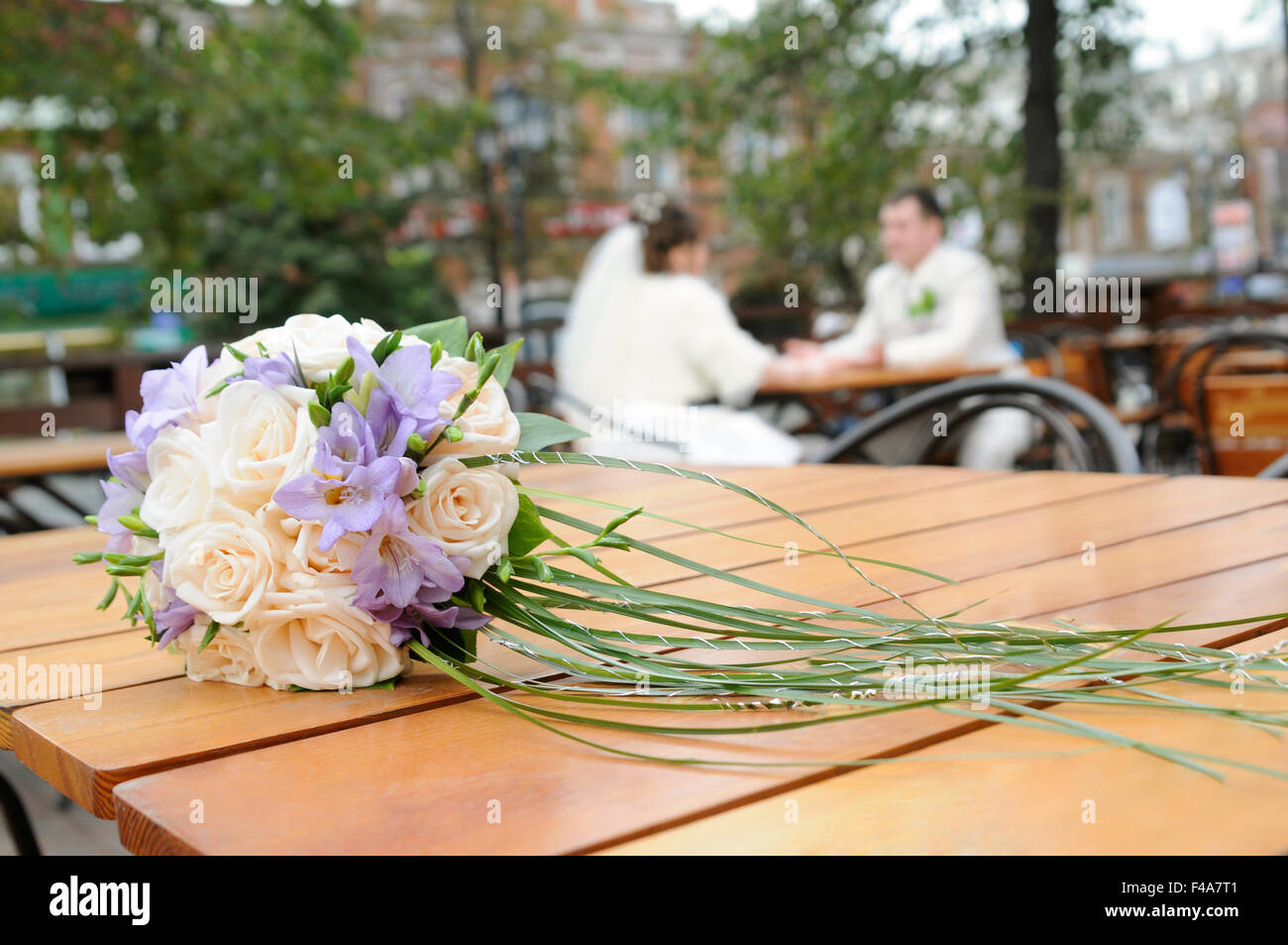 fleurs de mariage Banque D'Images