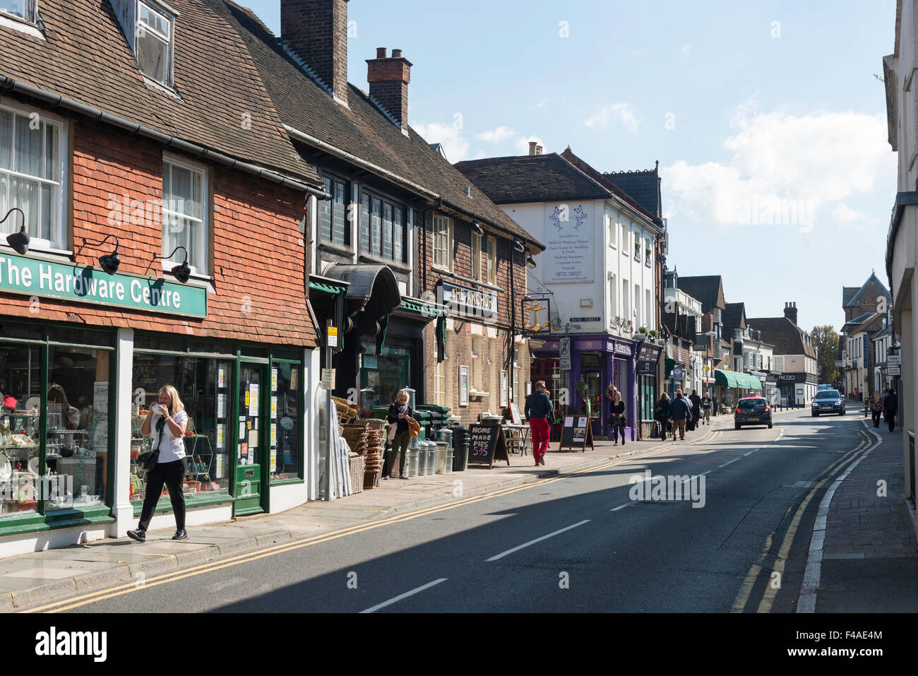 London Road, Sevenoaks, Kent, Angleterre, Royaume-Uni Banque D'Images