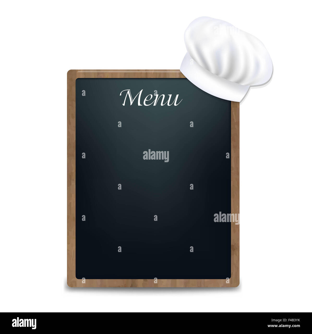 Craie noire avec capuchon Cook Banque D'Images