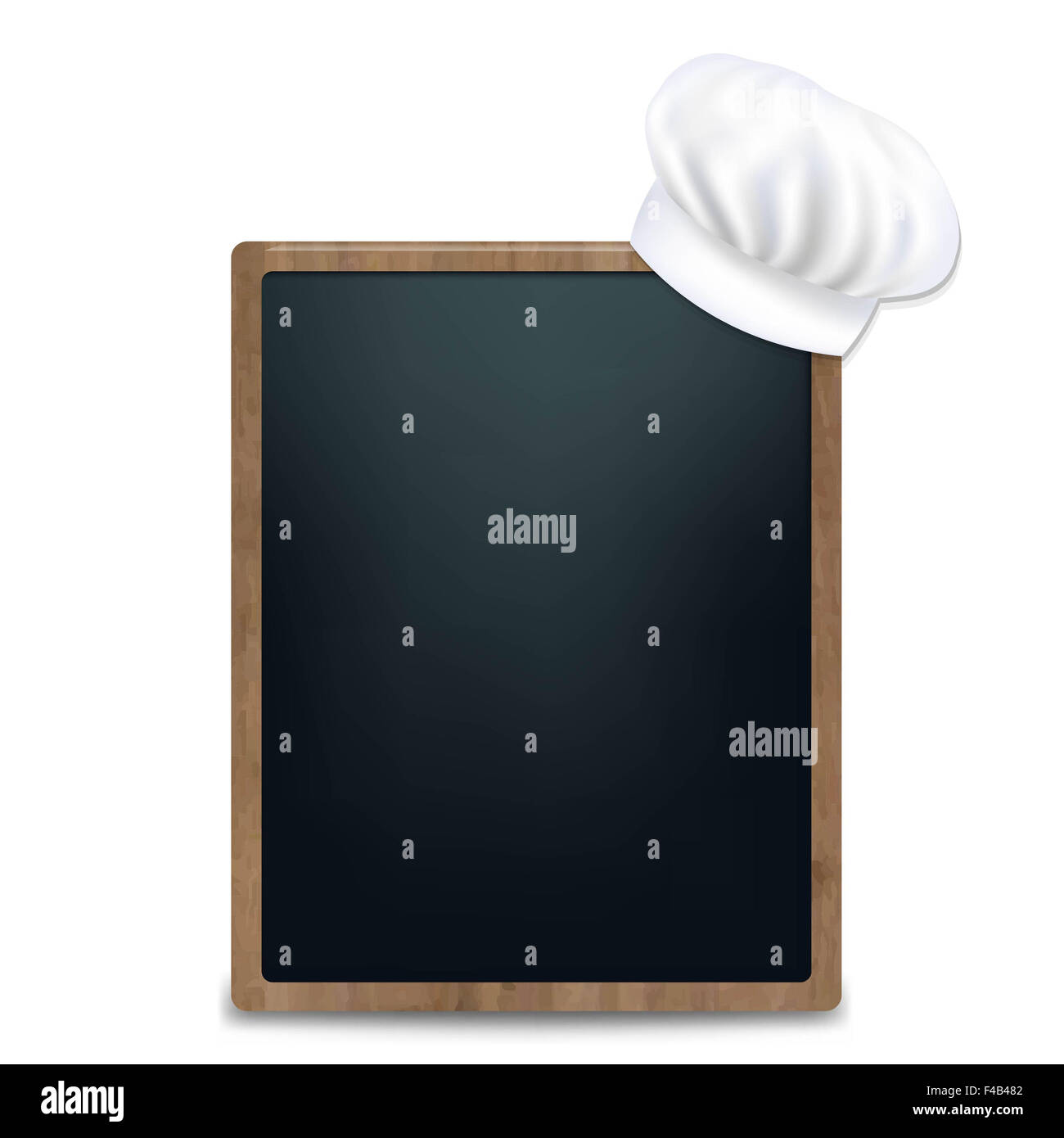 Craie noire avec capuchon Cook Banque D'Images