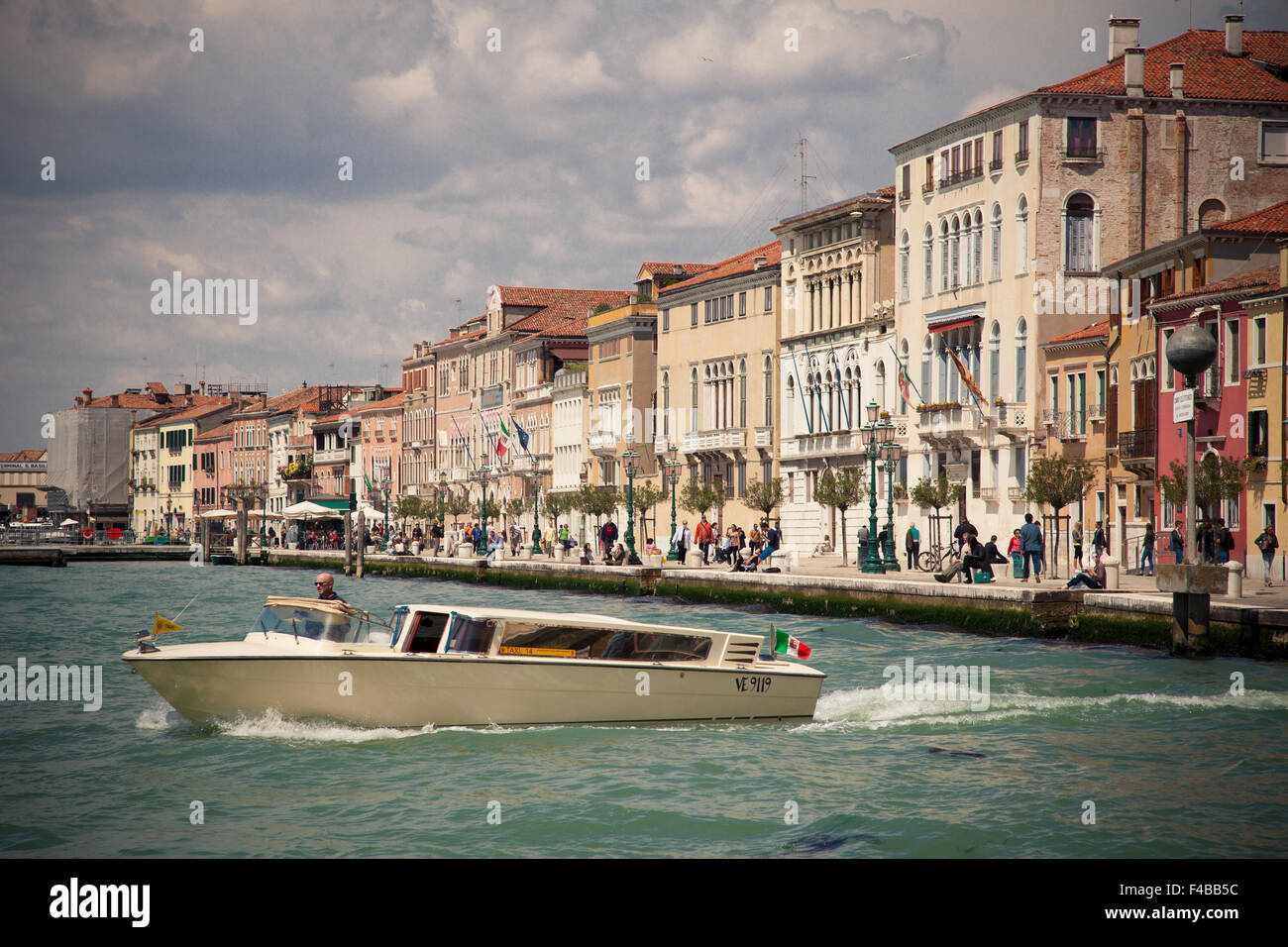 Canal Grande à Venise Italie Banque D'Images