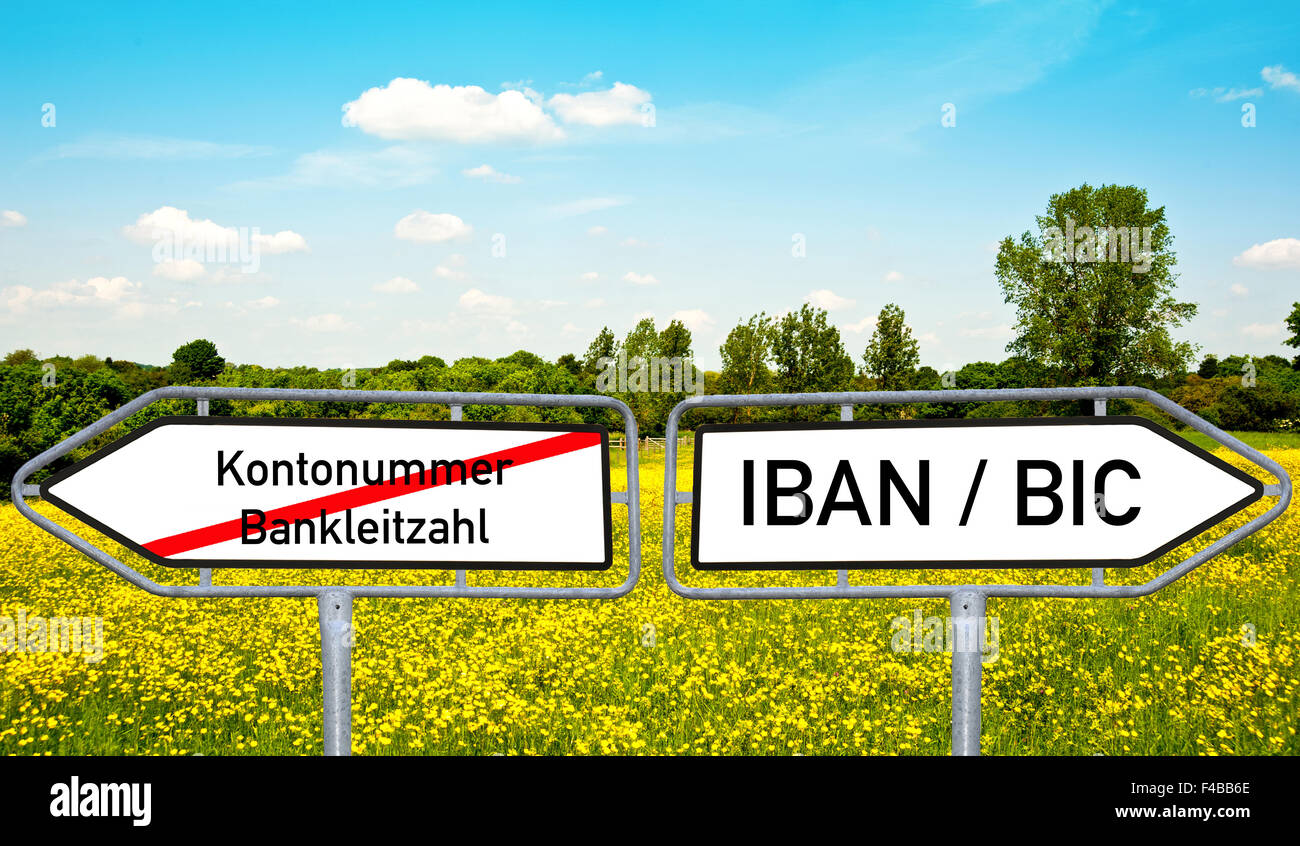 Nouveau numéro de compte de banque Banque D'Images