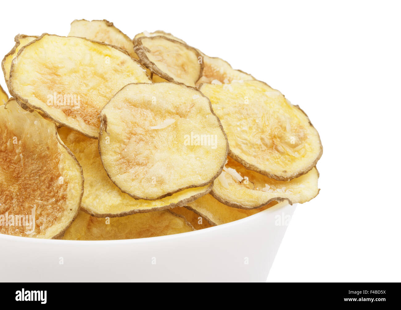 Chips de pomme de terre maison Banque D'Images