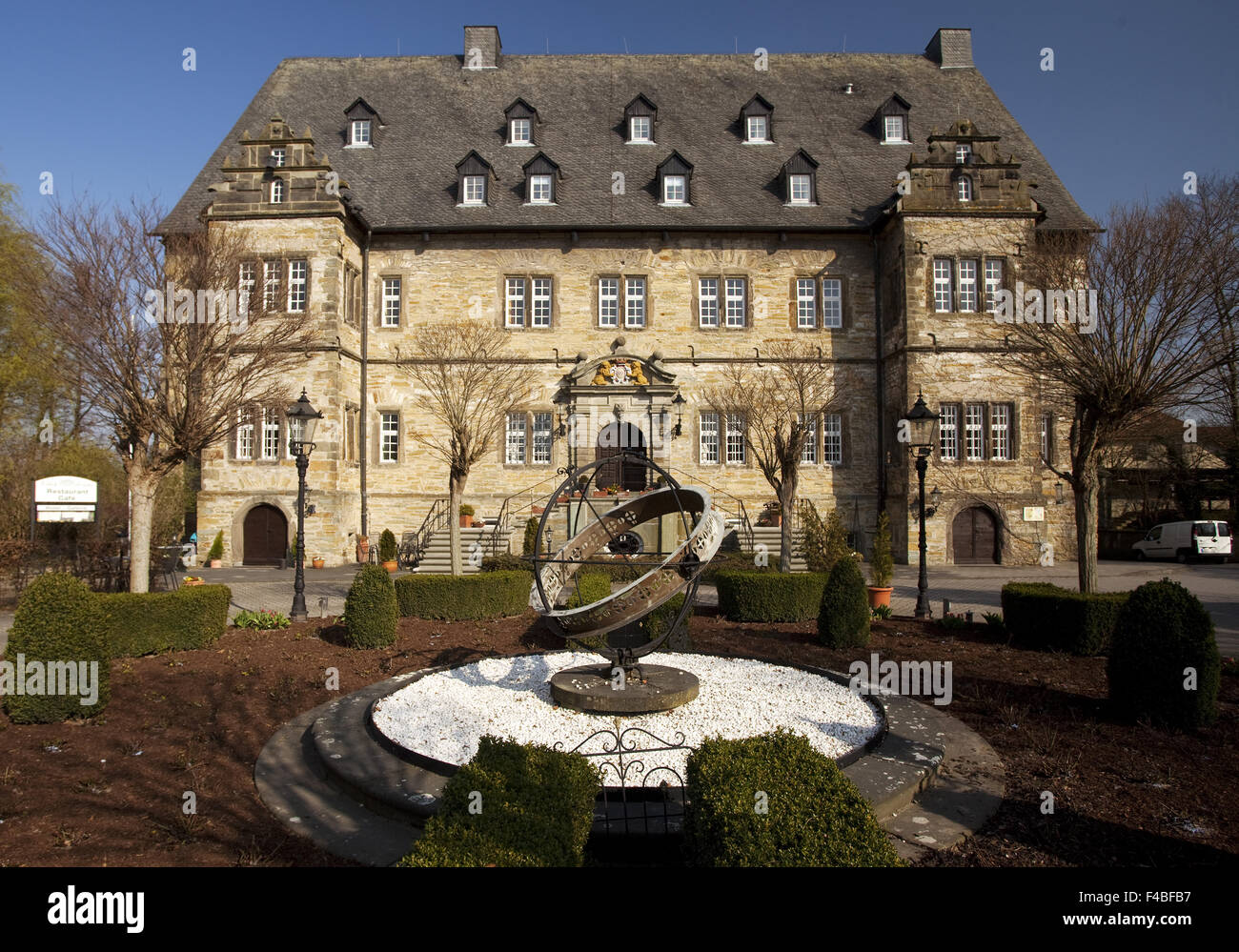 Le château de Dortmund en Allemagne. Banque D'Images