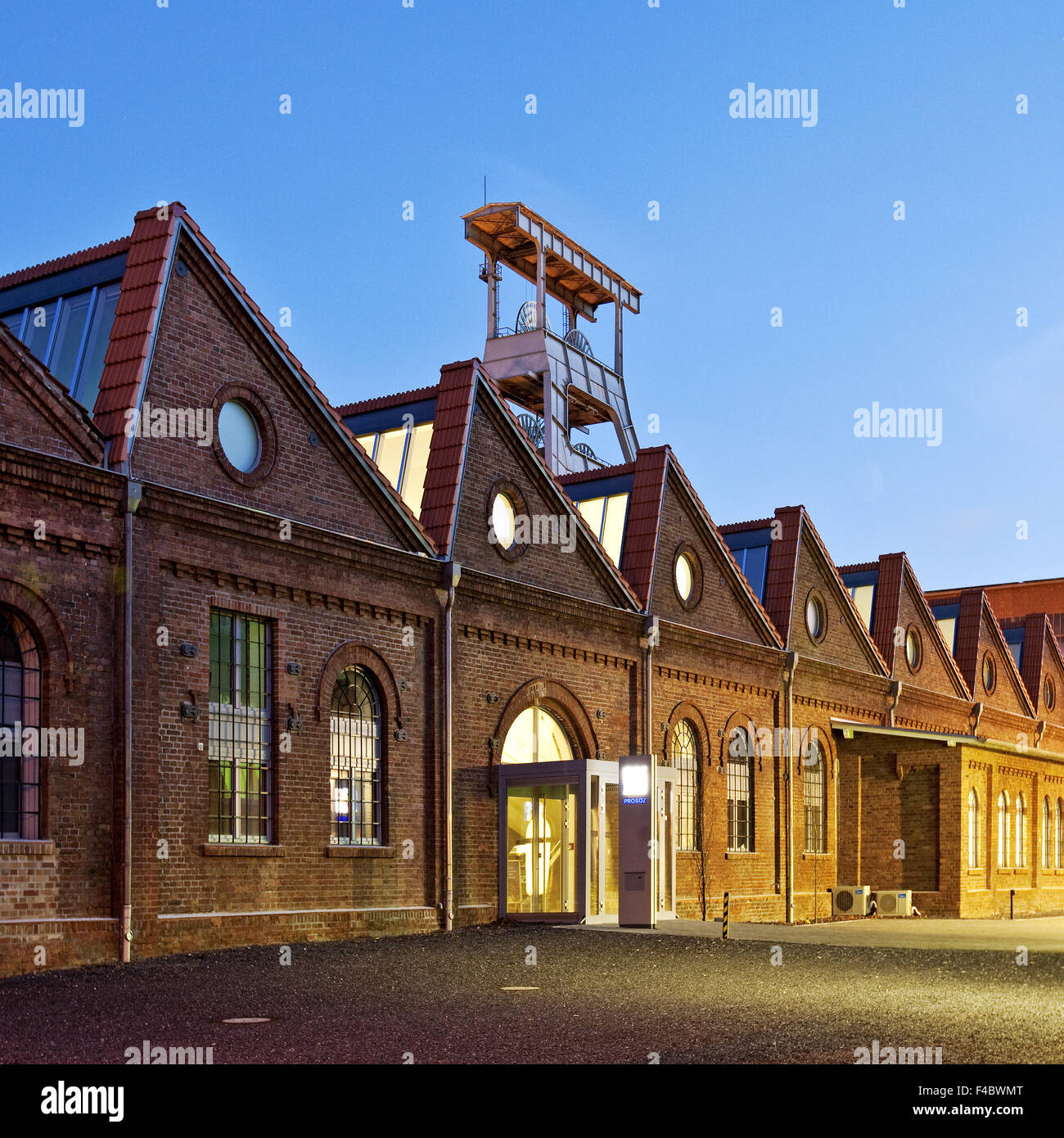 Zeche Ewald, Herten, Allemagne Banque D'Images