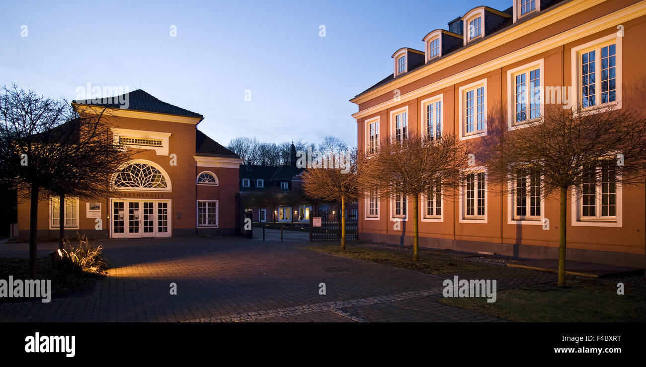 Canal Rhin Herne, Oberhausen, Allemagne Banque D'Images