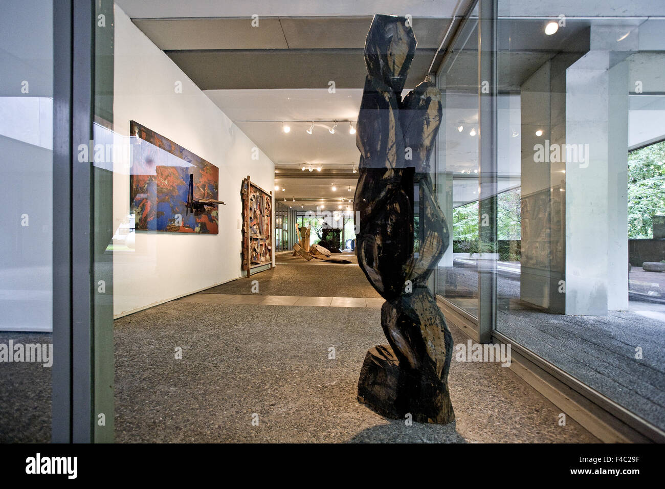 Art museum Glaskasten, Marl, Allemagne Banque D'Images