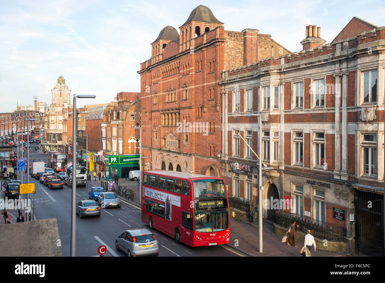 St.John's Hill, Clapham Junction, Battersea, London Borough of Wandsworth, Greater London, Angleterre, Royaume-Uni Banque D'Images