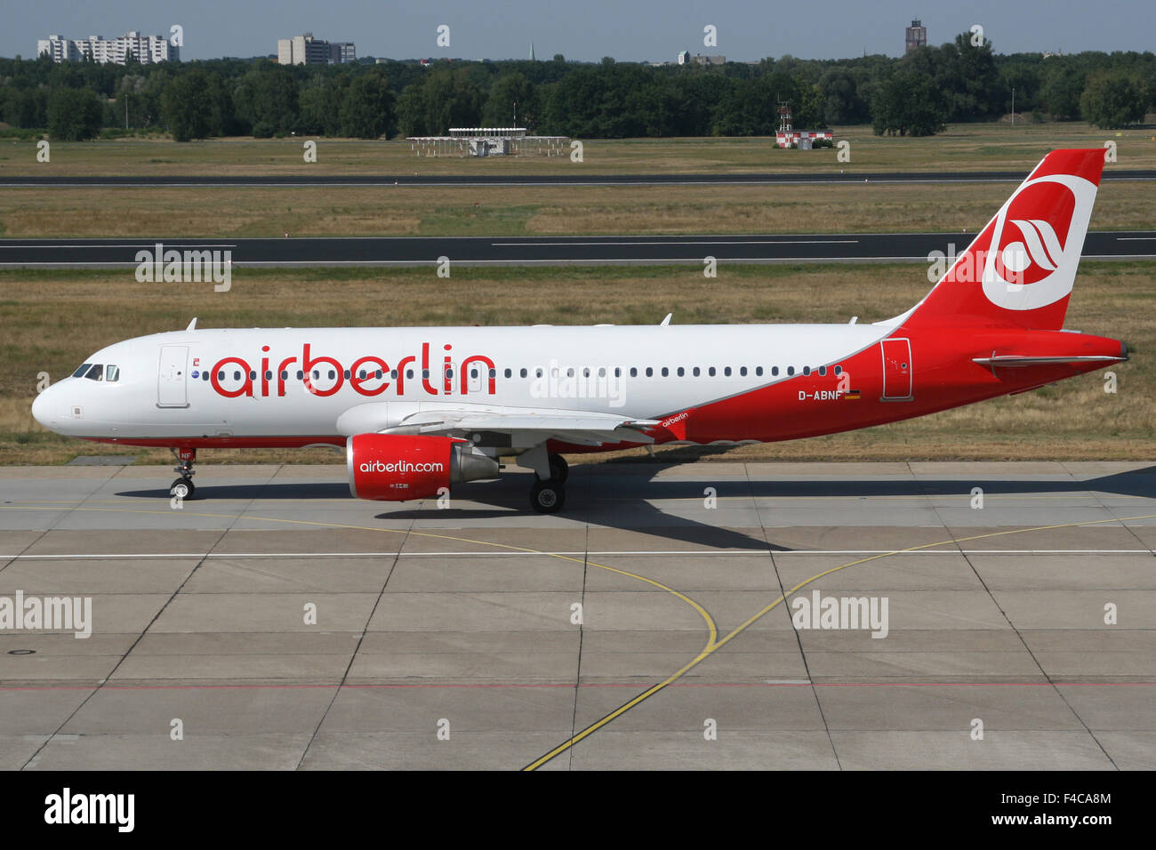 A320 D’AIR BERLIN Banque D'Images