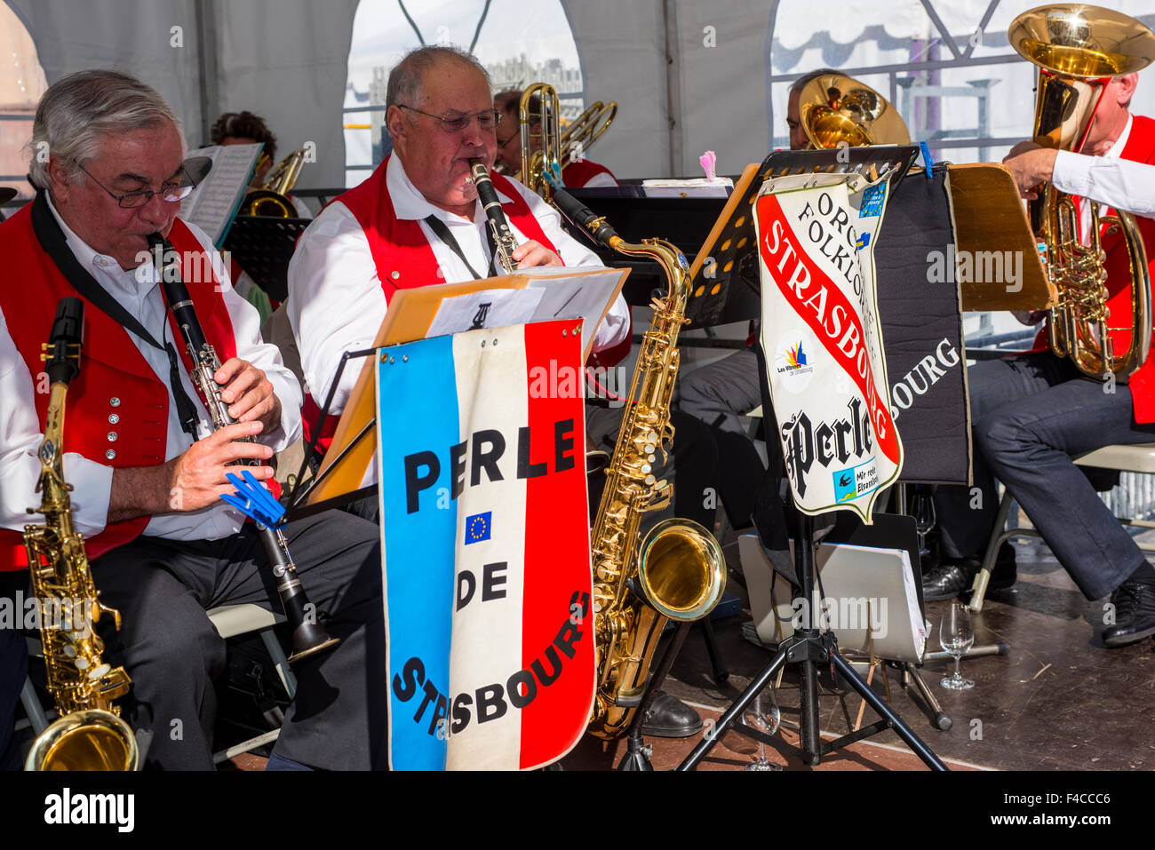 Strasbourg groupe de musique folklorique alsacien Banque de