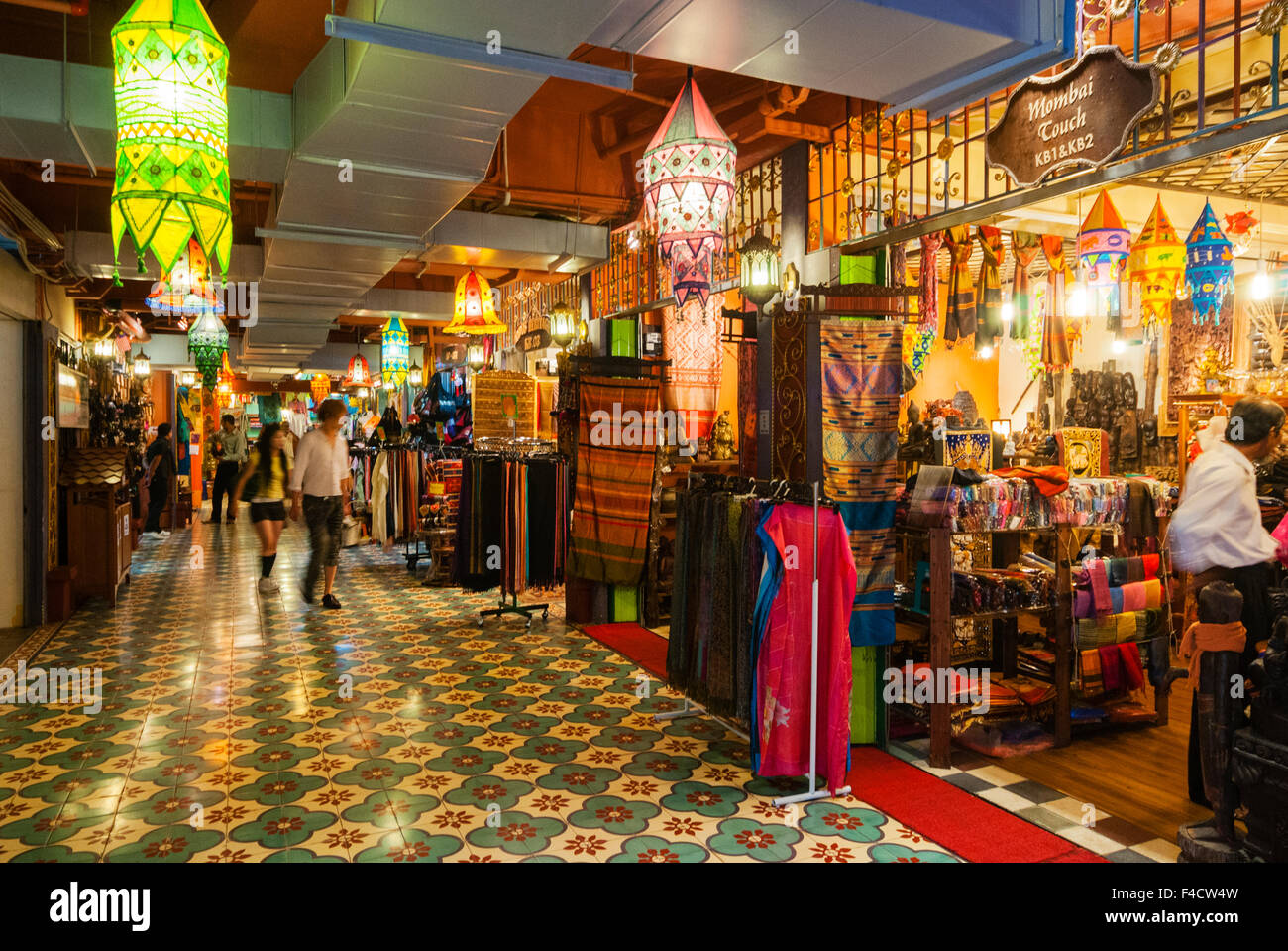 Marché Central, Kuala Lumpur, Malaisie. Banque D'Images