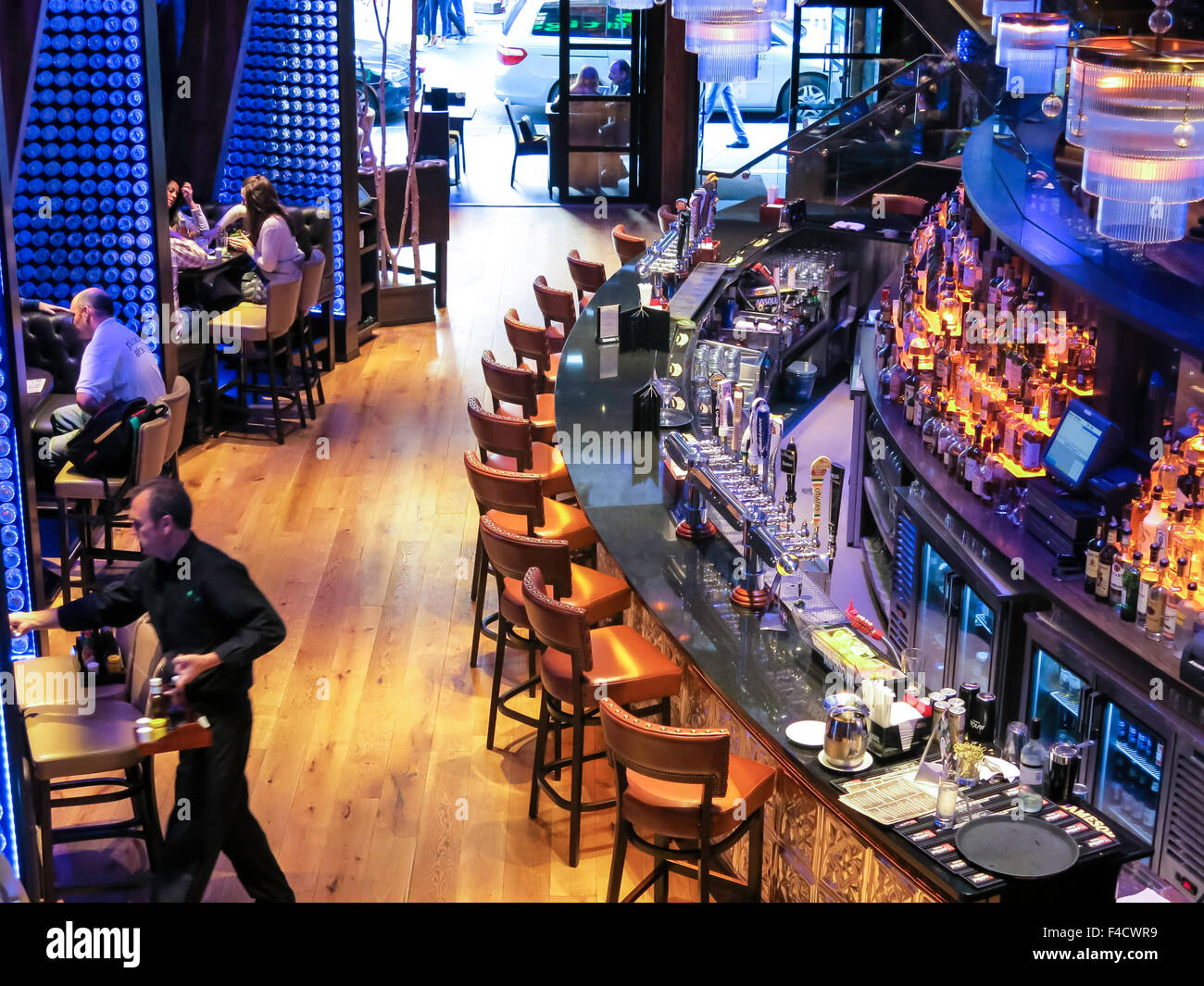 McGettigan's Irish Pub, NYC, USA Banque D'Images