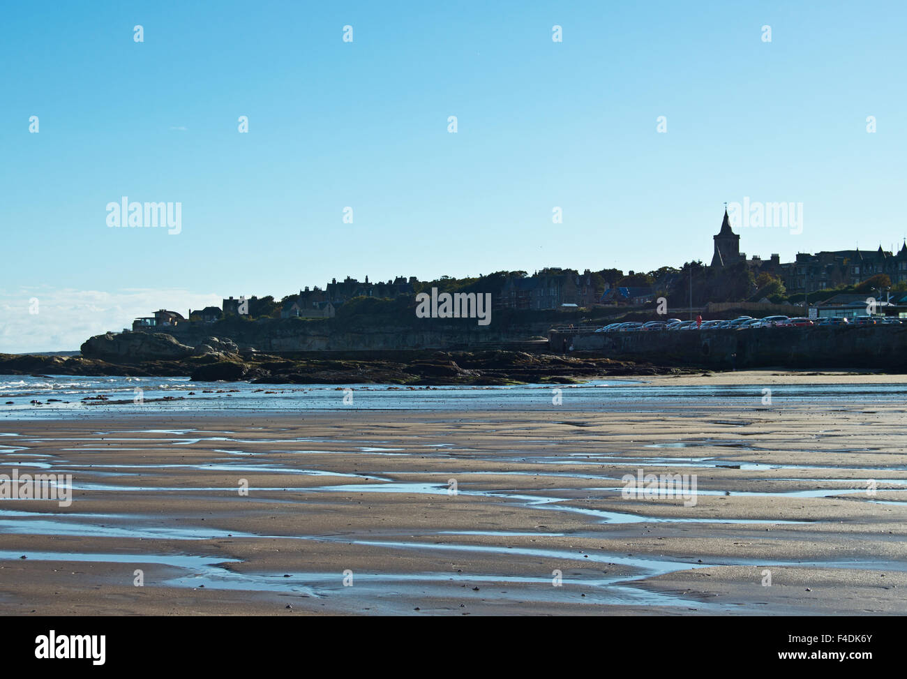 Les sables bitumineux de l'ouest, St Andrews, Scotland Banque D'Images