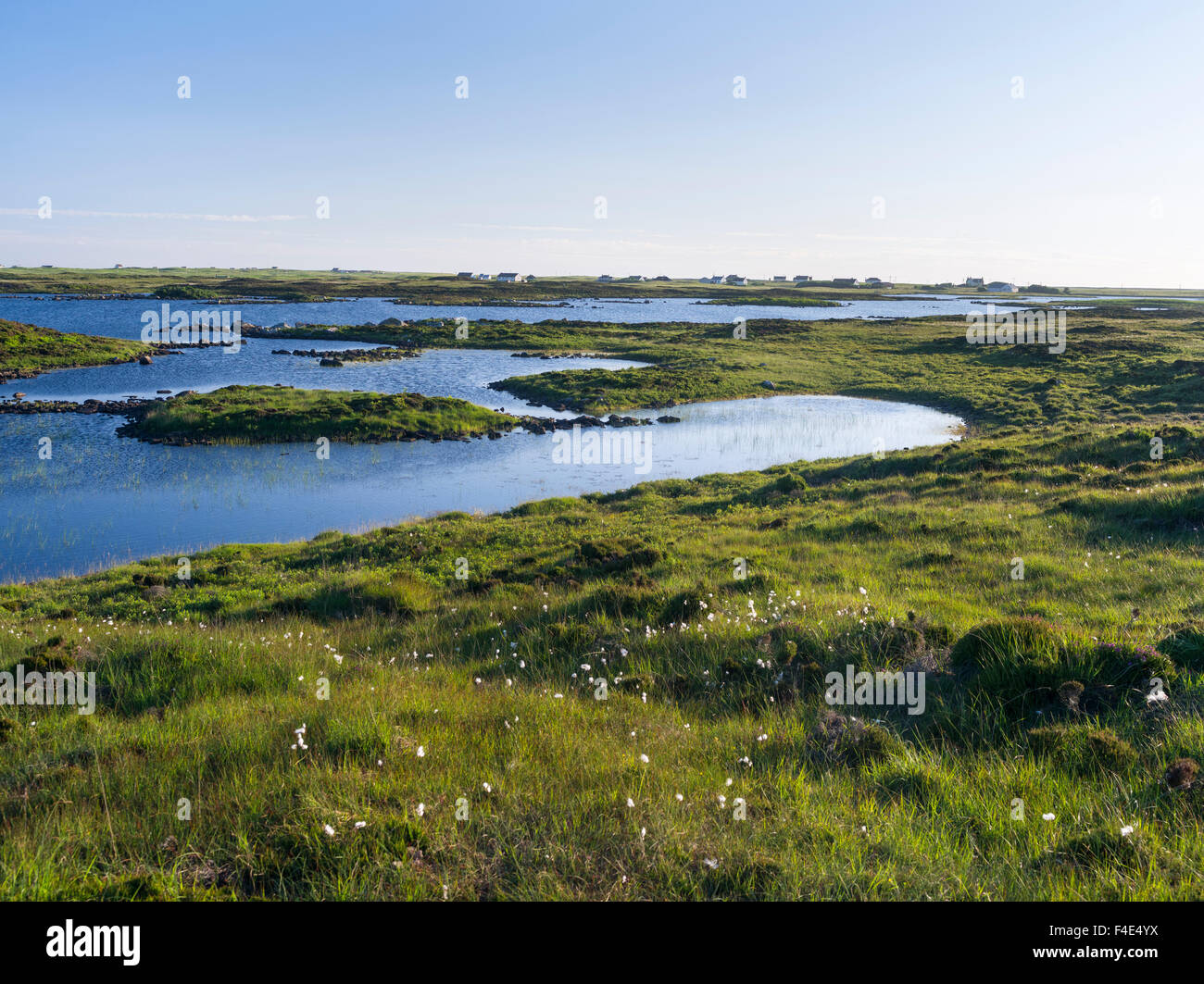 Paysage sur l'île de South Uist (Uibhist une Deas). Loch Druidibeg zone protégée. L'Europe, l'Ecosse (grand format formats disponibles) Banque D'Images