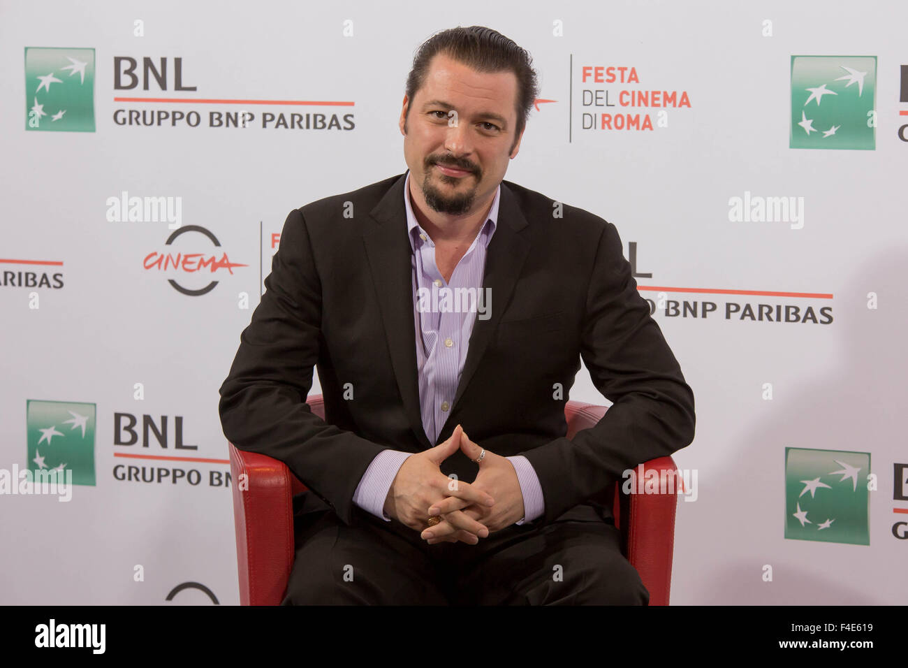 Rome, Italie. 16 Oct, 2015. Photocall du film 'vérité' avec James Vanderbilt © Davide Fracassi/Pacific Press/Alamy Live News Banque D'Images