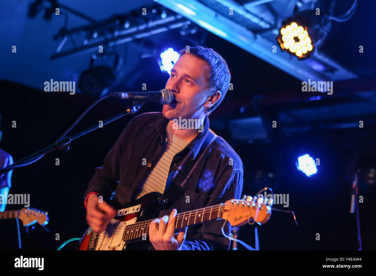 Manchester, UK. 16 octobre 2015. Fonds de fiducie en concert à Sound Control à Manchester. Crédit : Simon Newbury/Alamy Live News. Banque D'Images