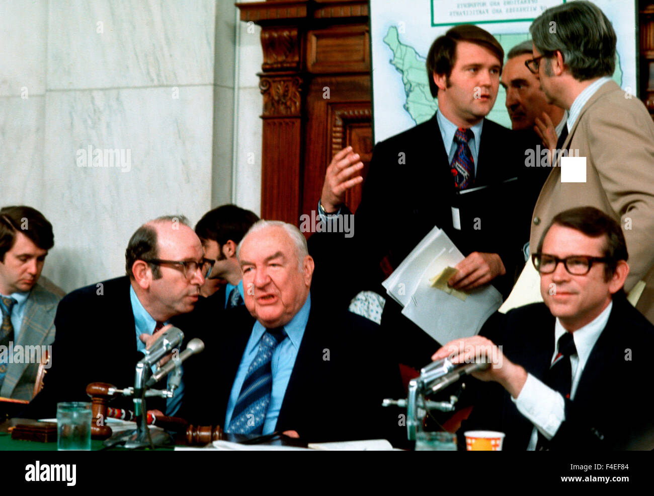 Sénat Watergate Comité en mai 1973. Banque D'Images