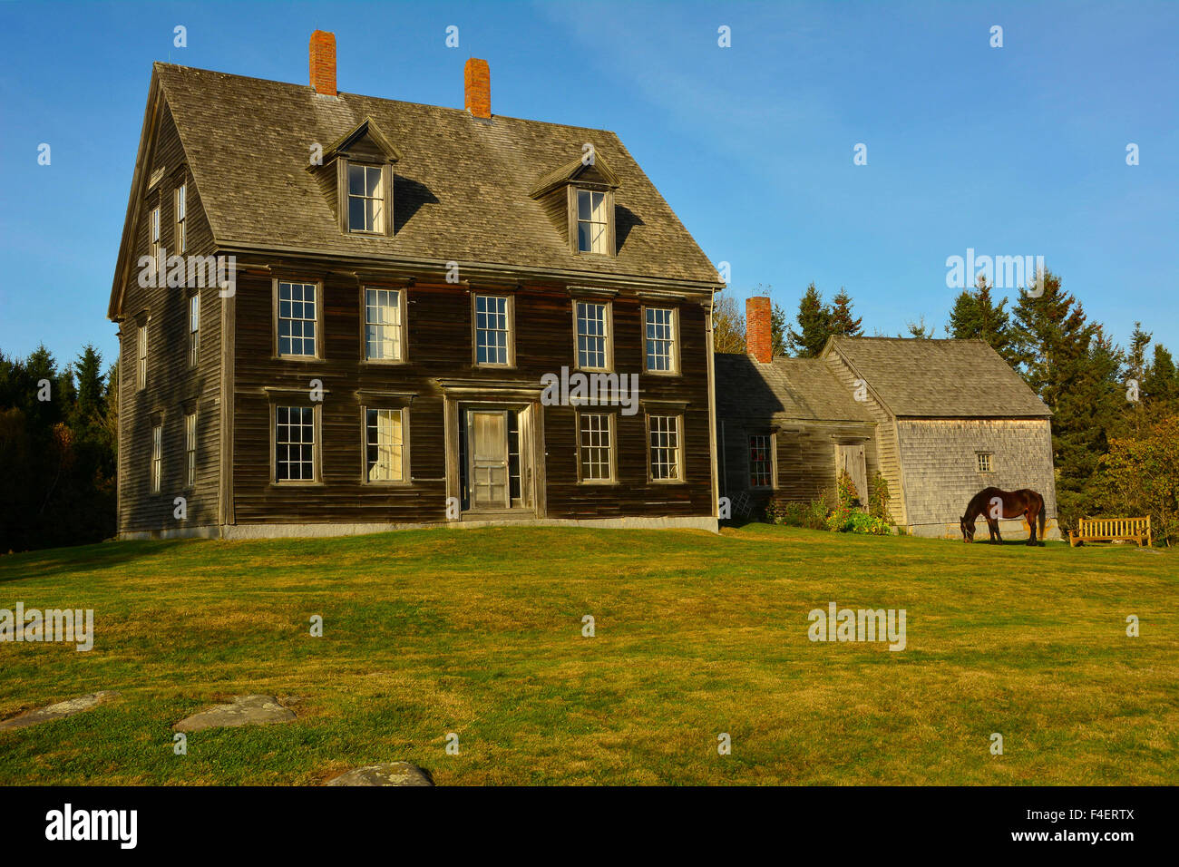 Olson House, Andrew Wyeth Sujet, Cushing, Maine, USA Photo Stock Alamy