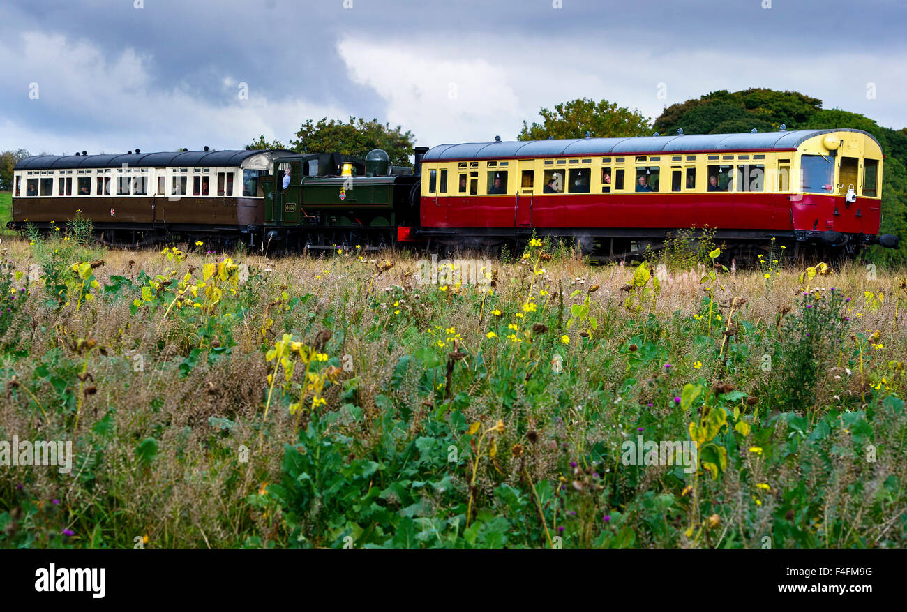 East Lancashire, fer vapeur Automne Gala. Photo par Paul Heyes, samedi 17 octobre 2015. Banque D'Images