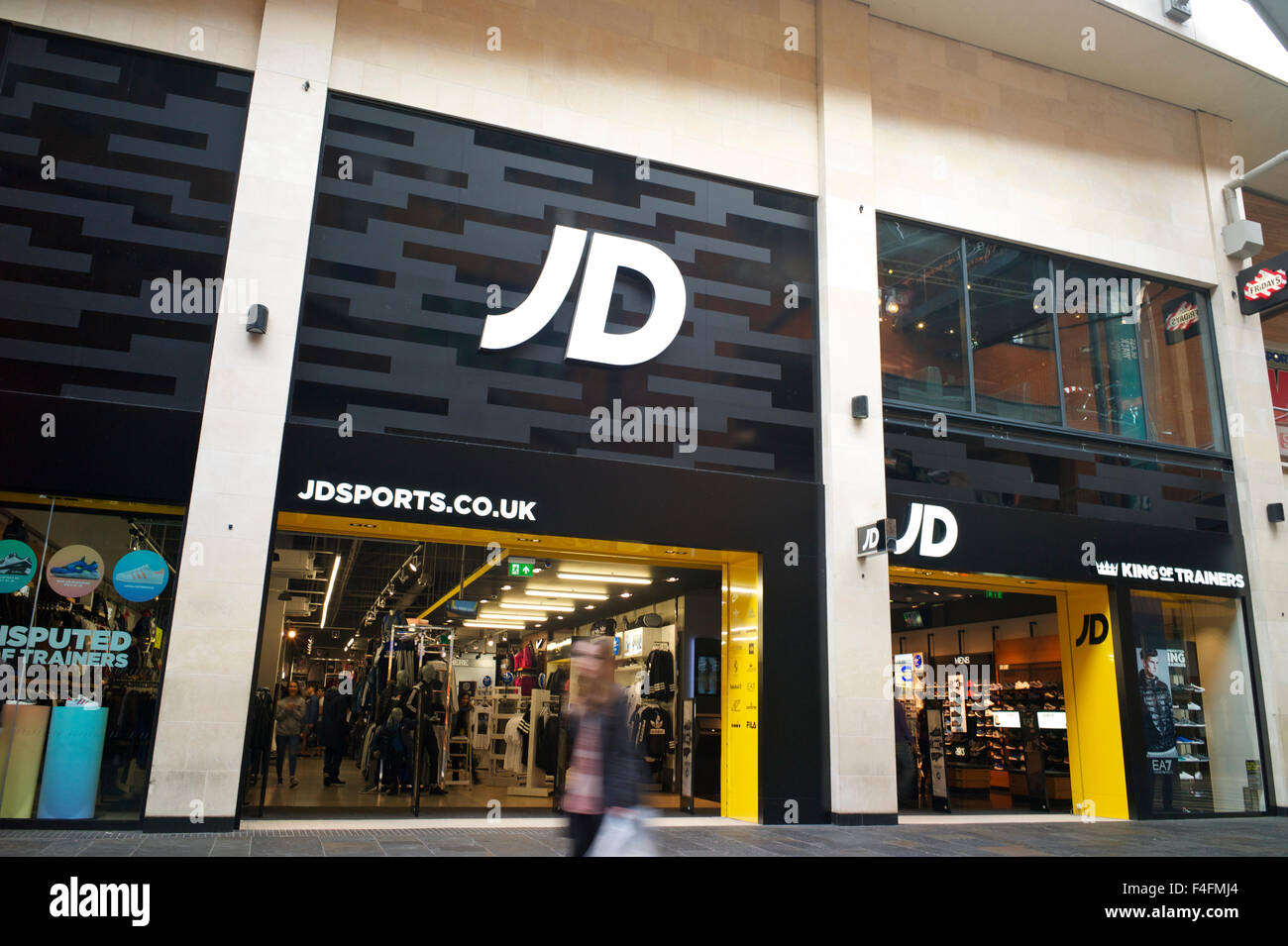 Magasin de sport JD, UK Photo Stock Alamy