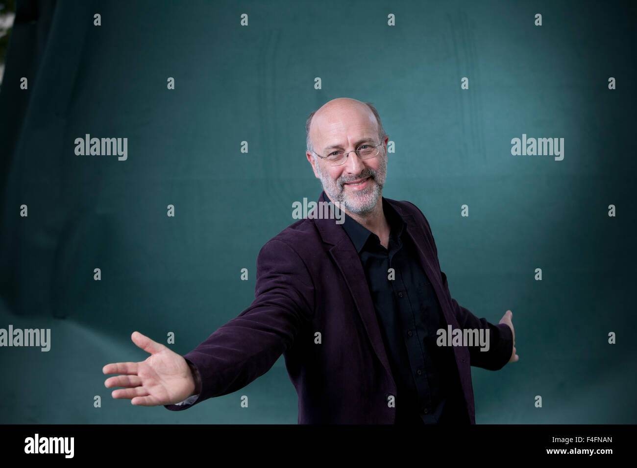 Mark Lewisohn est un auteur anglais, historien et l'autorité sur les Beatles, à l'Edinburgh International Book Festival 2015. Edimbourg, Ecosse. 24 août 2015 Banque D'Images