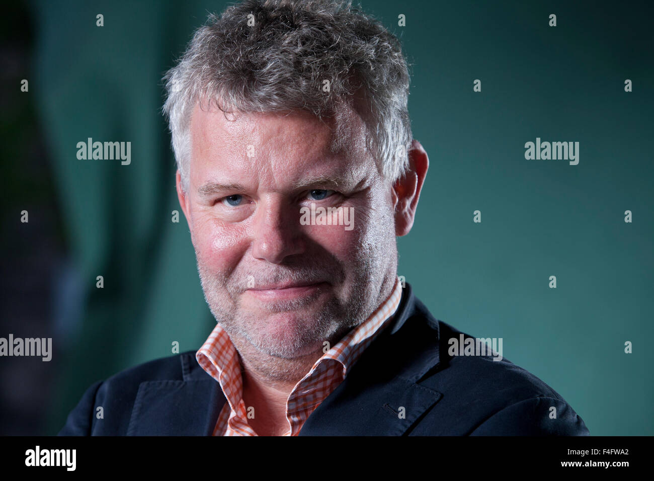 Arne Dahl, l'écrivain suédois, à l'Edinburgh International Book Festival 2015. Edimbourg, Ecosse. 25 août 2015 Banque D'Images