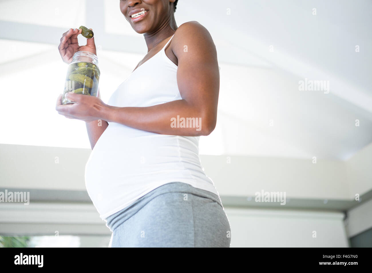 Alimentation femme enceinte Banque d'image et photos Alamy