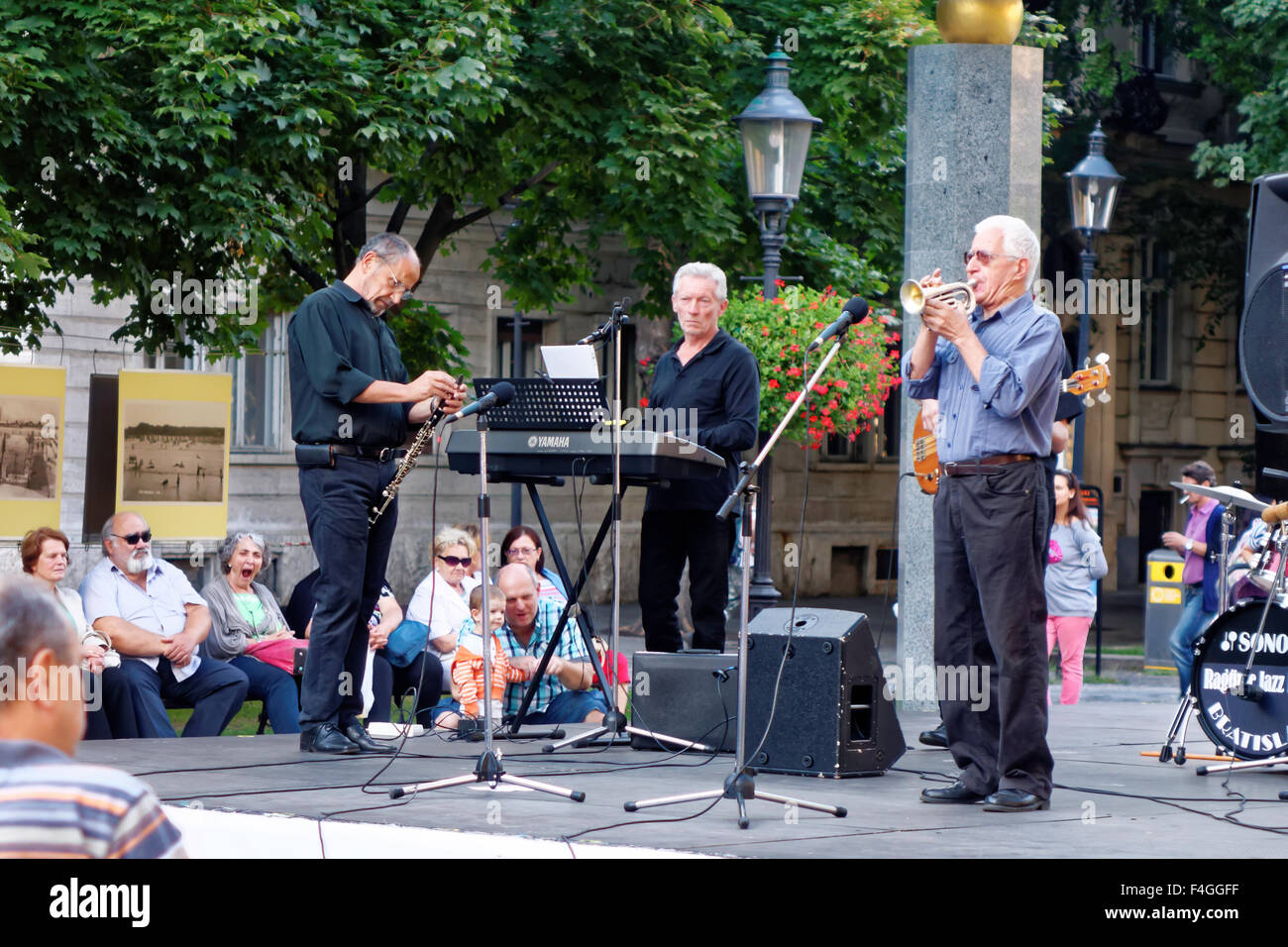 Jazz Band Bratislava Banque D'Images