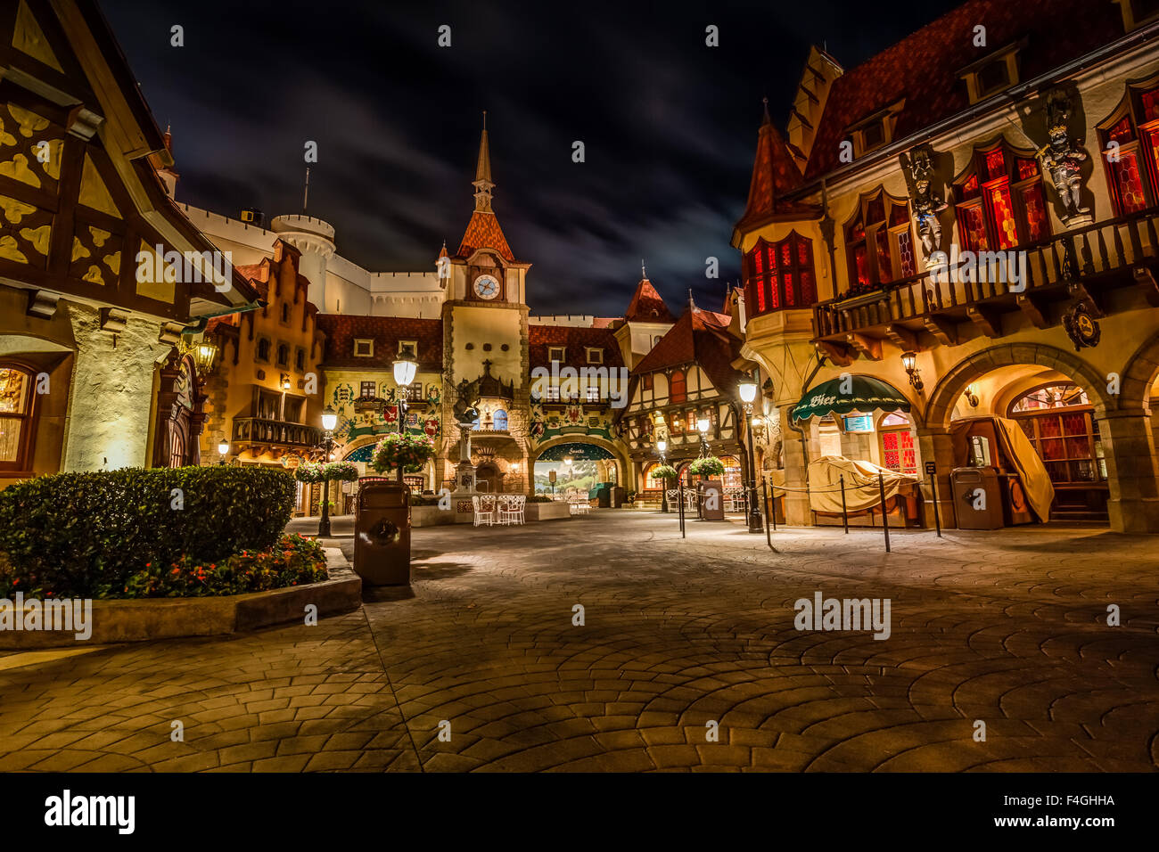 Epcot World Showcase - Allemagne Banque D'Images