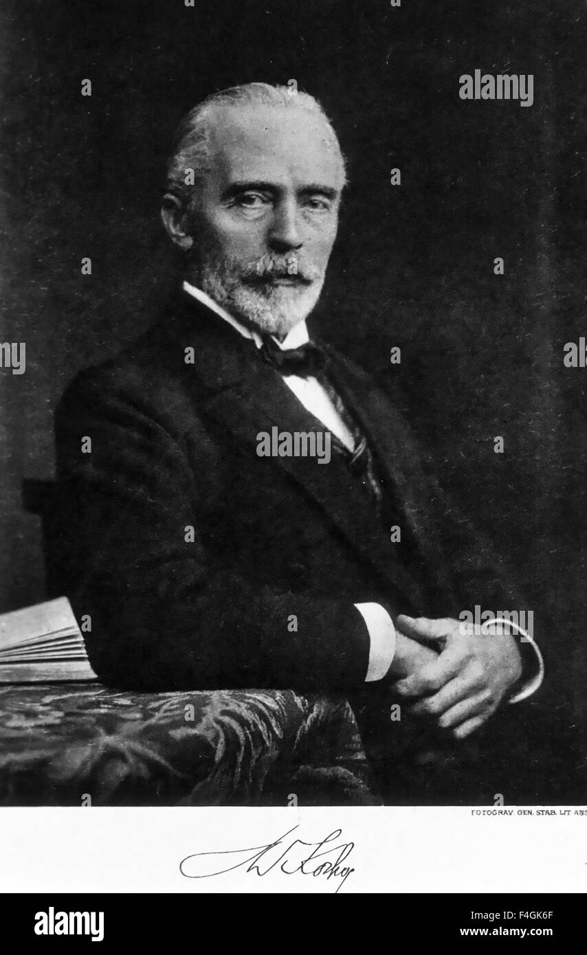 EMIL KOCHER (1841-1917) Médecin Suisse à propos de l'année 1909, il a reçu le Prix Nobel de physiologie ou médecine Banque D'Images