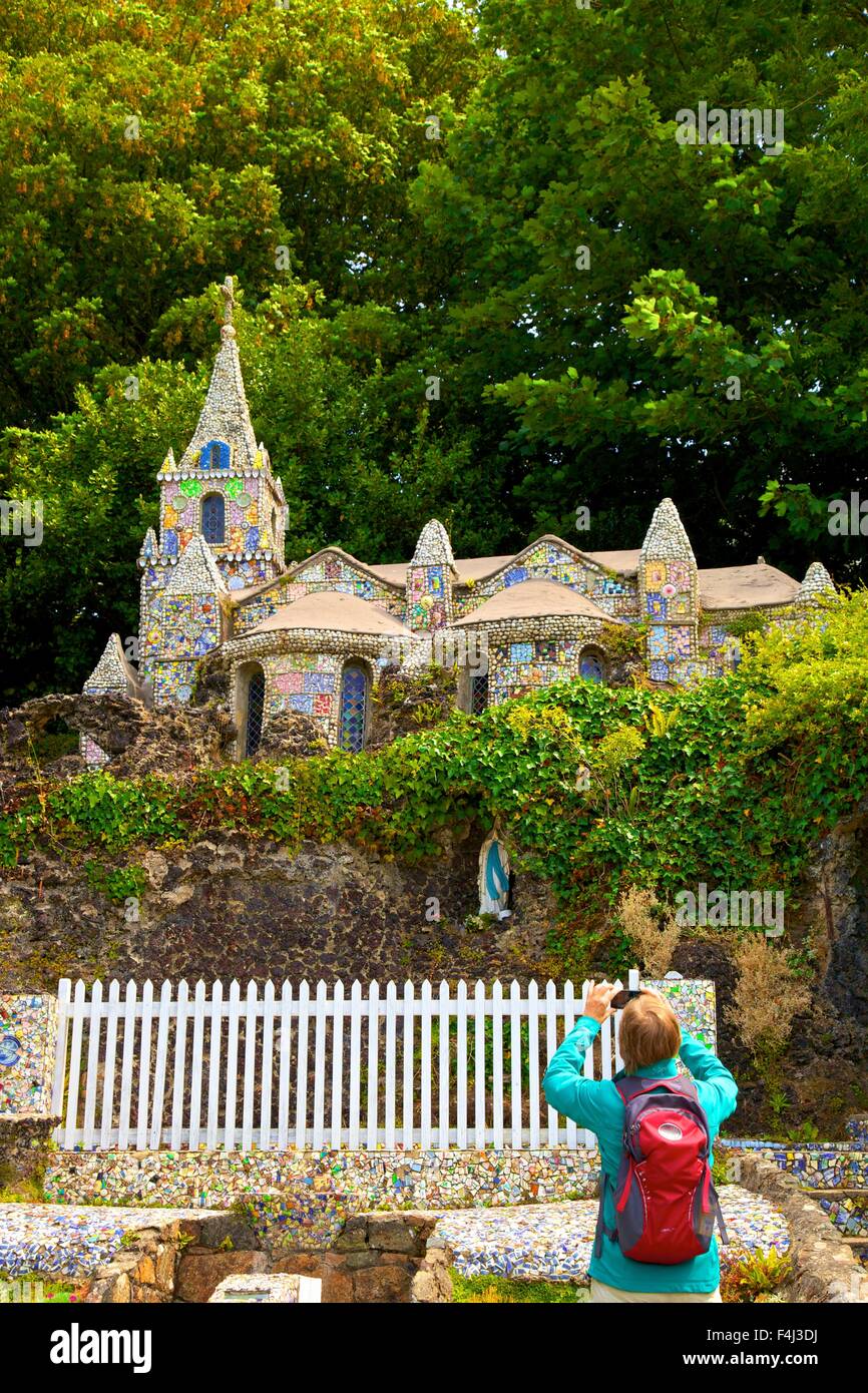 Petite chapelle, Saint André, Guernsey, Channel Islands, Royaume-Uni, Europe Banque D'Images