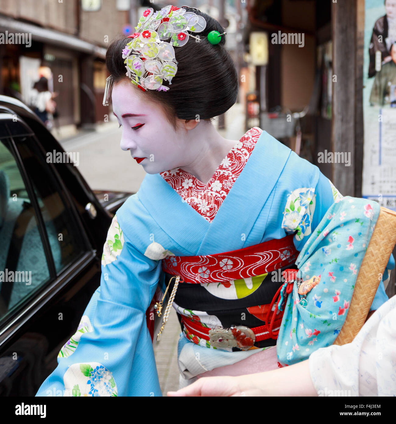 Ornement De Cheveux Japonais Kanzashi Fleur - Inspiration Maiko/Geisha, Fabriqué Au Royaume-Uni, Neuf