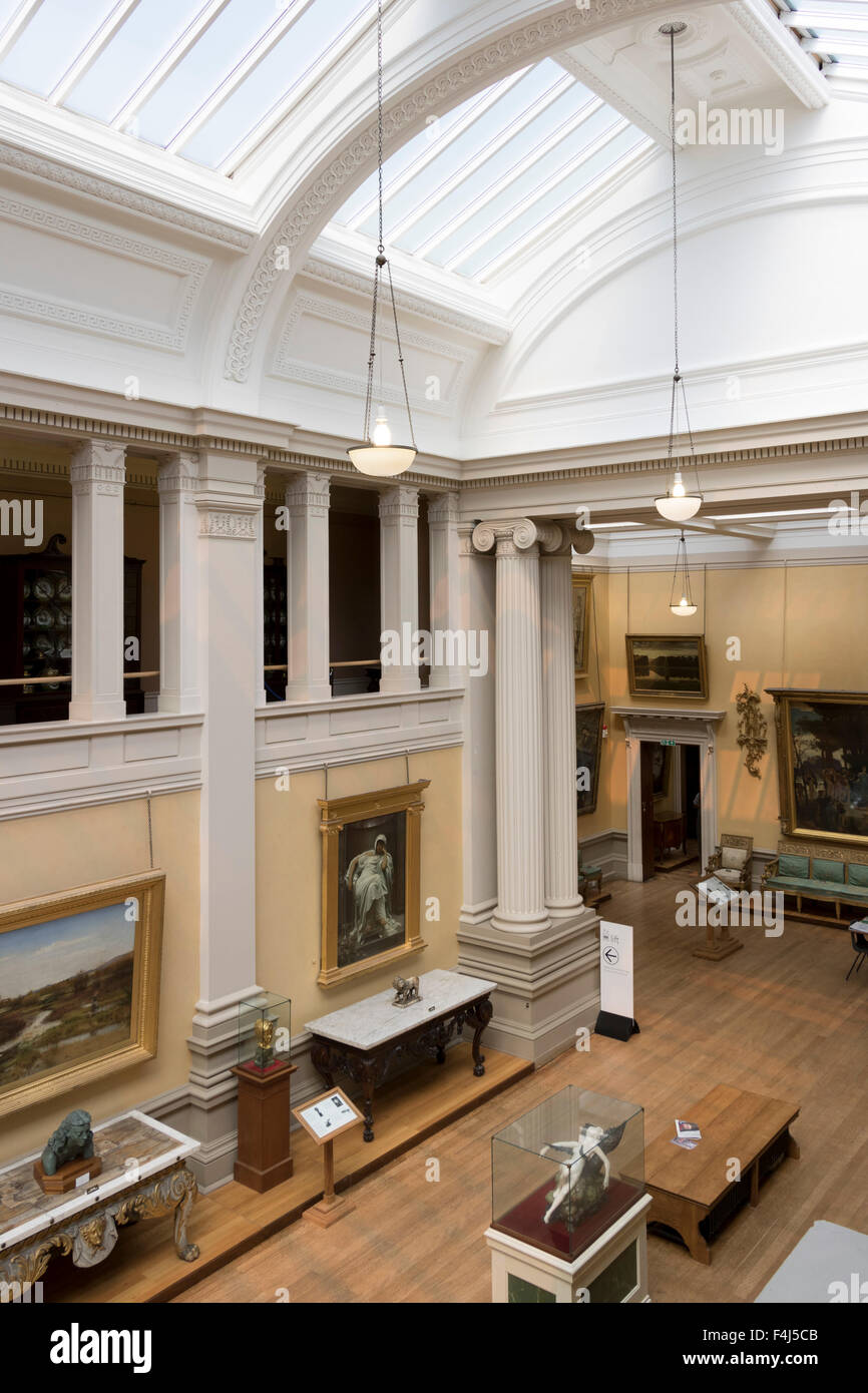 Levier de dame Art Gallery, Port Sunlight, Cheshire, Angleterre, Royaume-Uni, Europe Banque D'Images