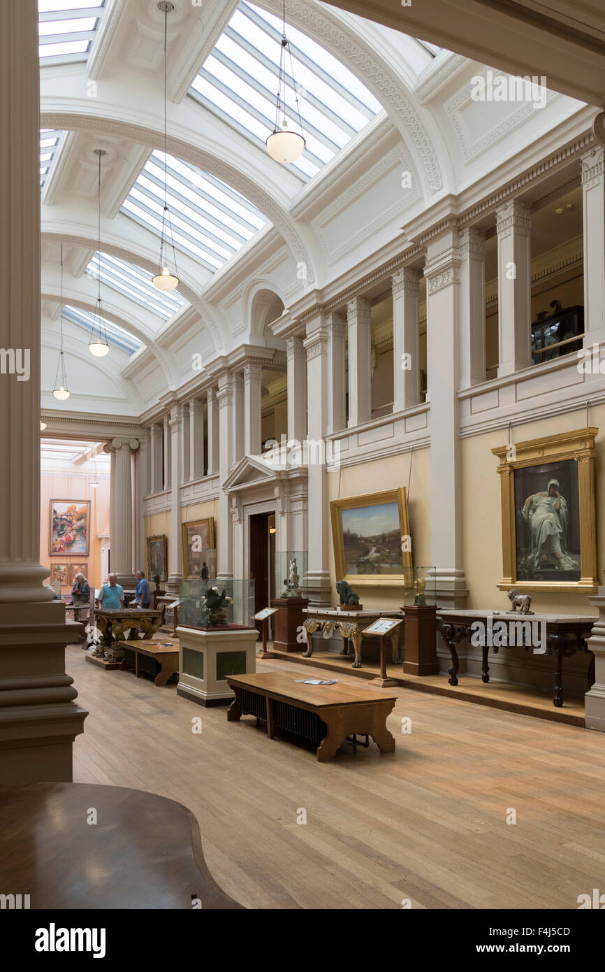 Levier de dame Art Gallery, Port Sunlight, Cheshire, Angleterre, Royaume-Uni, Europe Banque D'Images