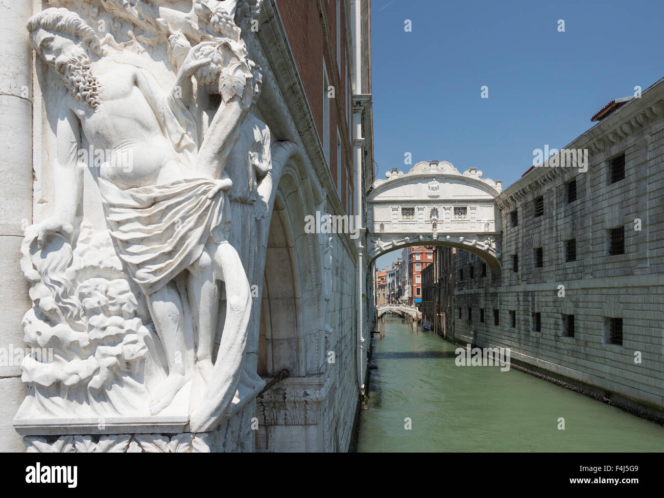 L'ivresse de Noé sur palais des Doges et le Pont des Soupirs, Venise, UNESCO World Heritage Site, Vénétie, Italie, Europe Banque D'Images