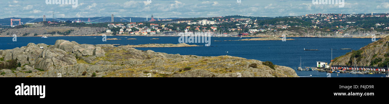 La Scandinavie, la Suède, Göteborg, vue sur la baie Banque D'Images