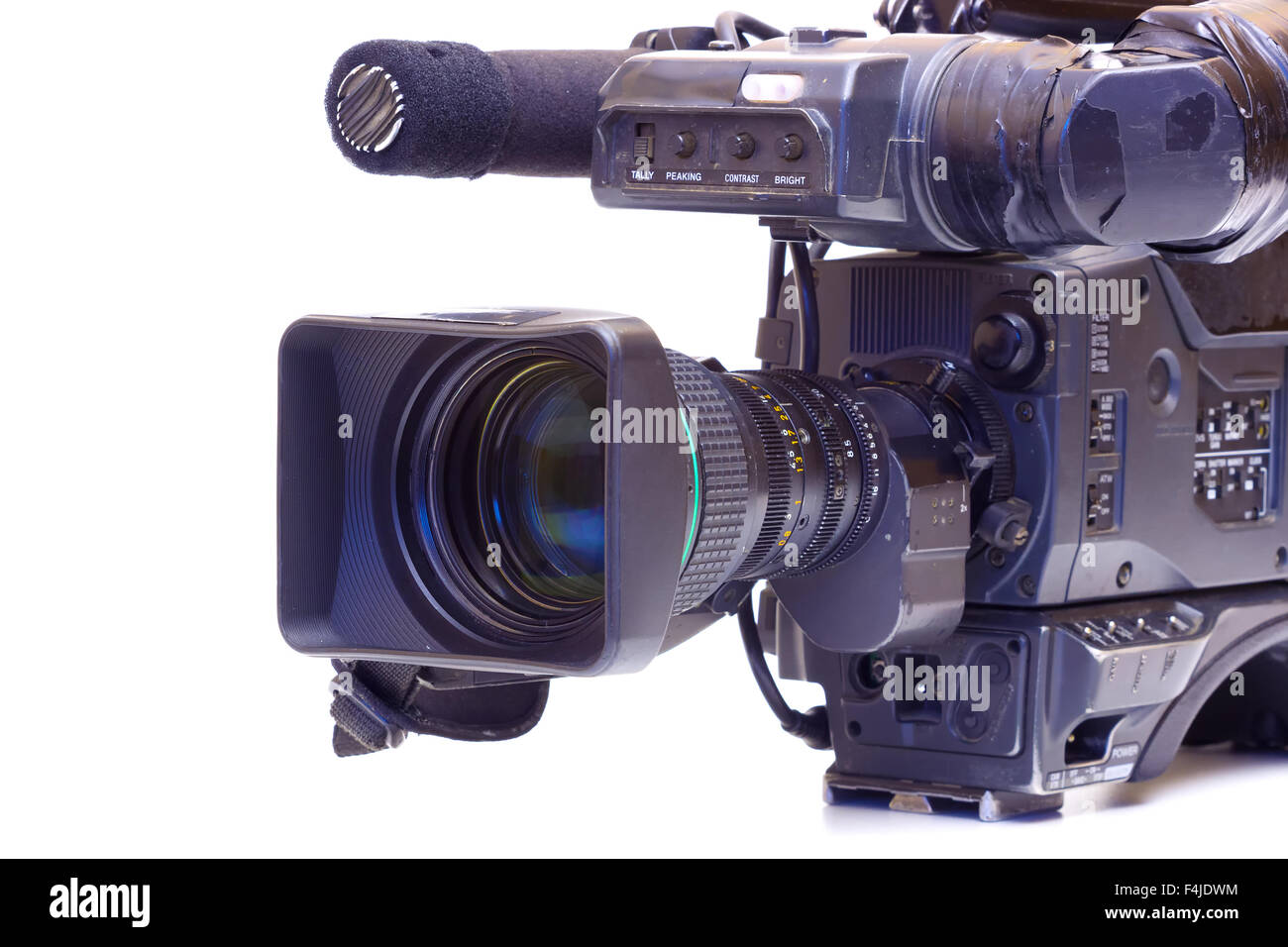 Caméra vidéo de diffusion Banque D'Images