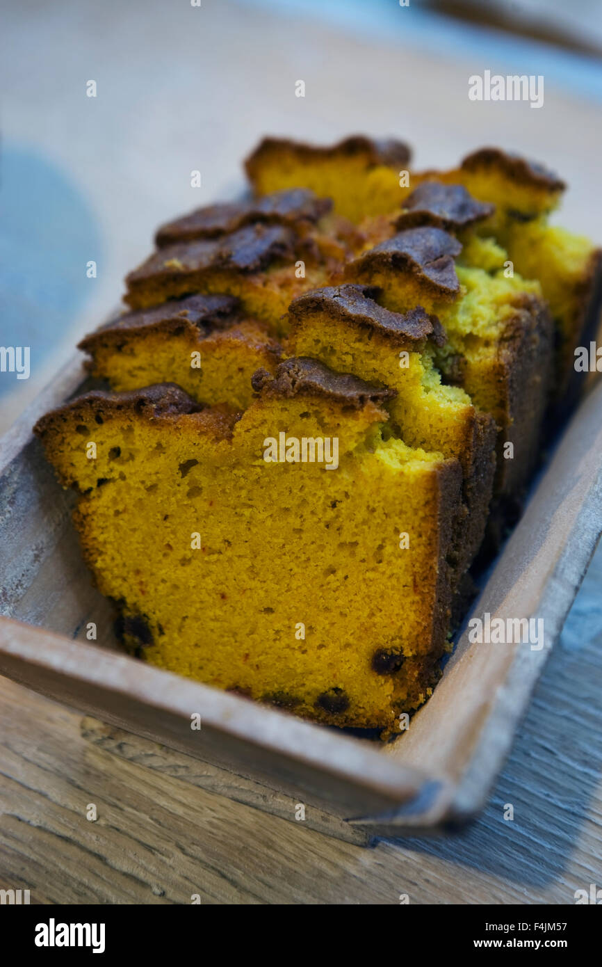 La Suède, Stockholm, des morceaux de gâteau, close-up Banque D'Images