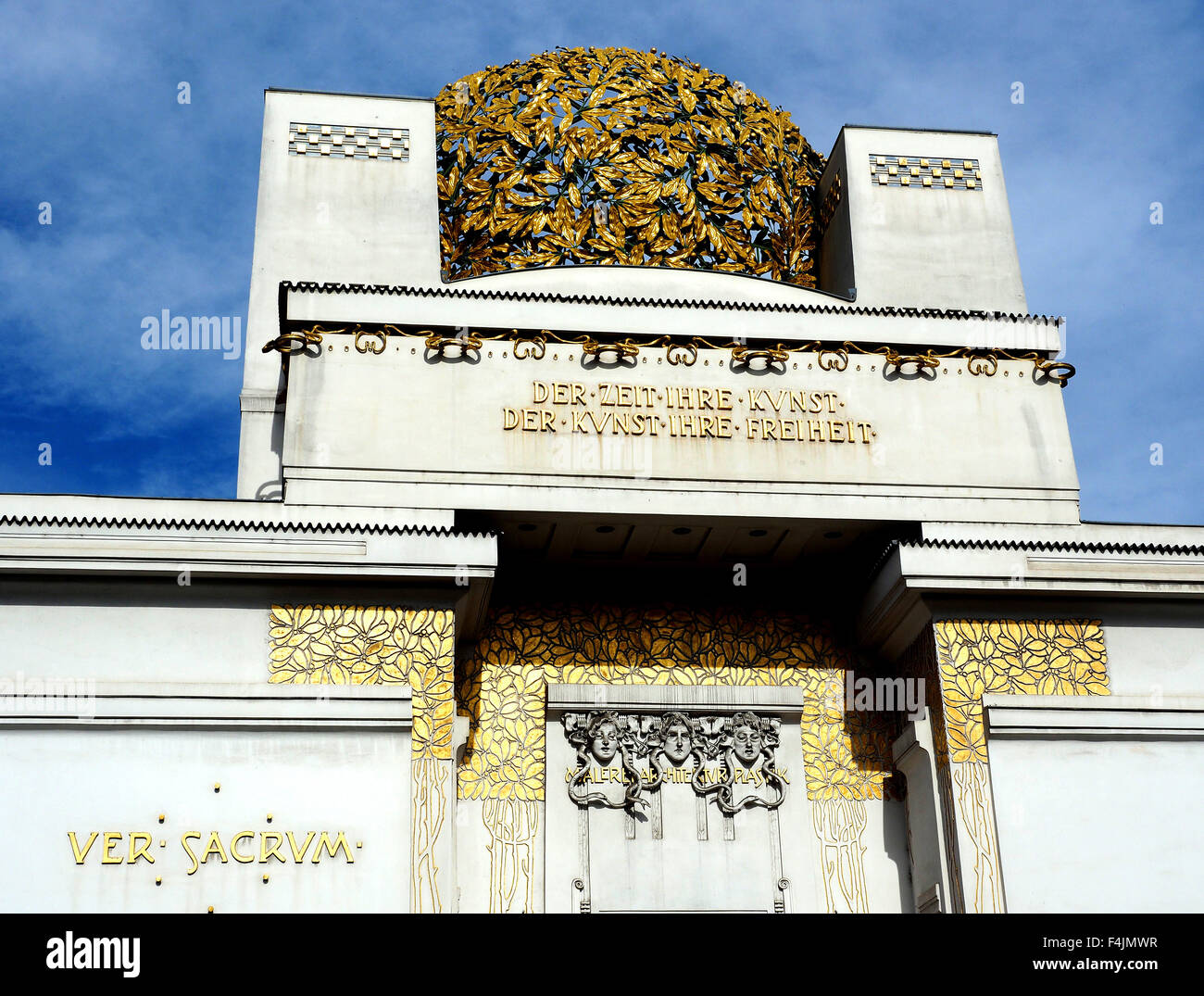 Le bâtiment de la Sécession, Vienne, Autriche Banque D'Images