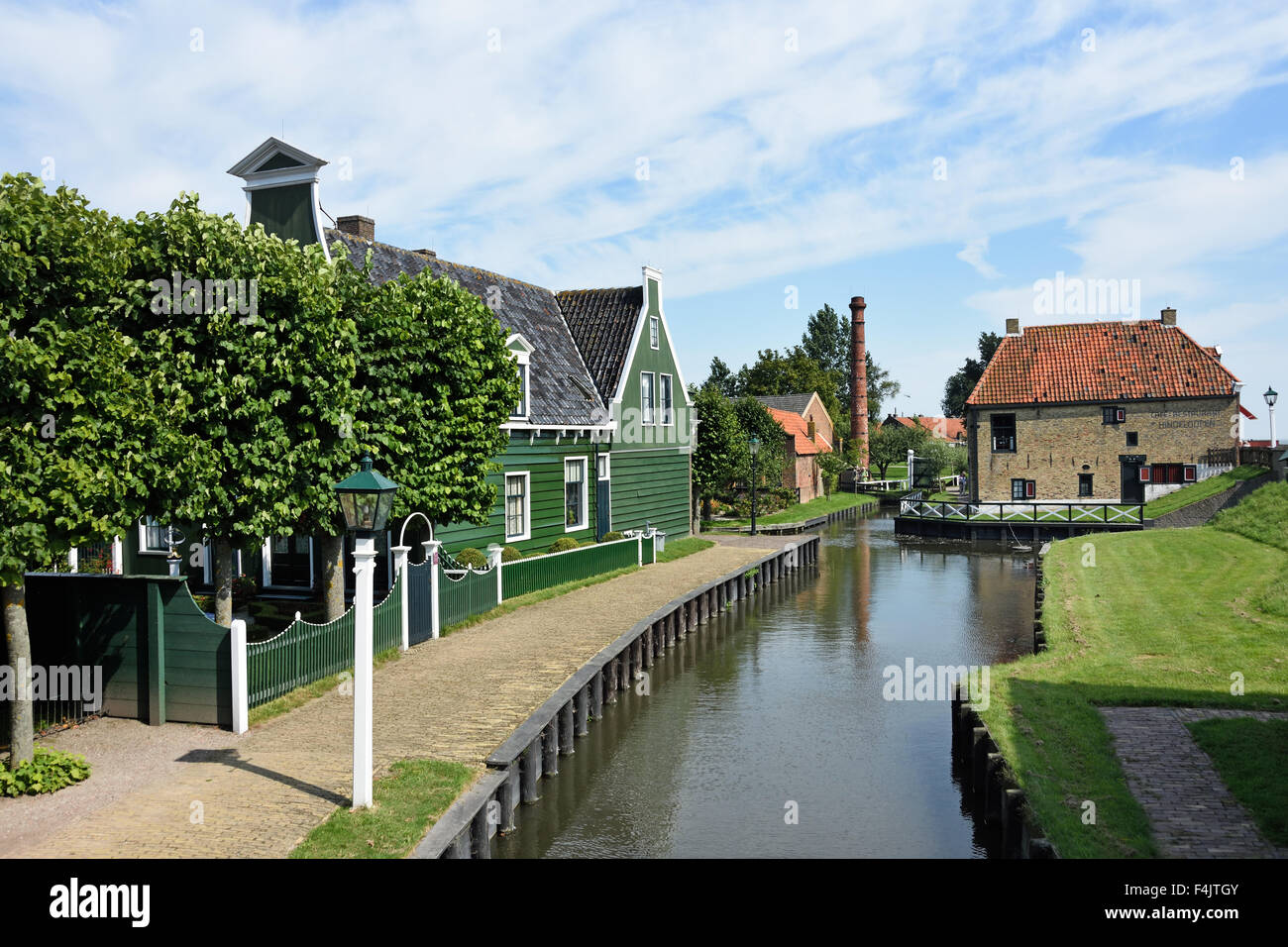 Musée Zuiderzee, Enkhuizen, préserver le patrimoine culturel - l'histoire maritime de l'ancienne région de Zuiderzee. Ijsselmeer, pays-Bas Hollande, Banque D'Images