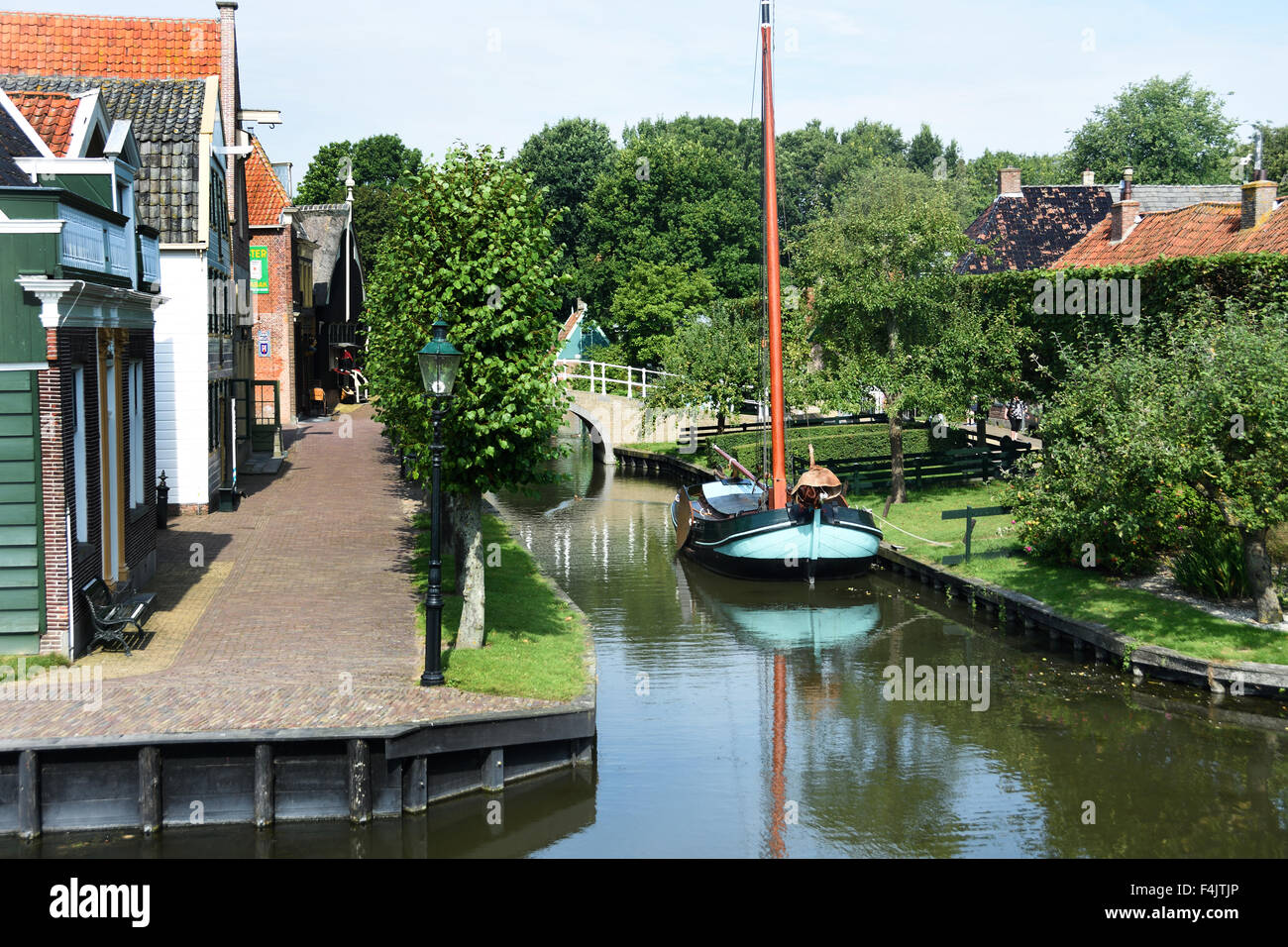 Musée Zuiderzee, Enkhuizen, préserver le patrimoine culturel - l'histoire maritime de l'ancienne région de Zuiderzee. Ijsselmeer, pays-Bas Hollande, Banque D'Images