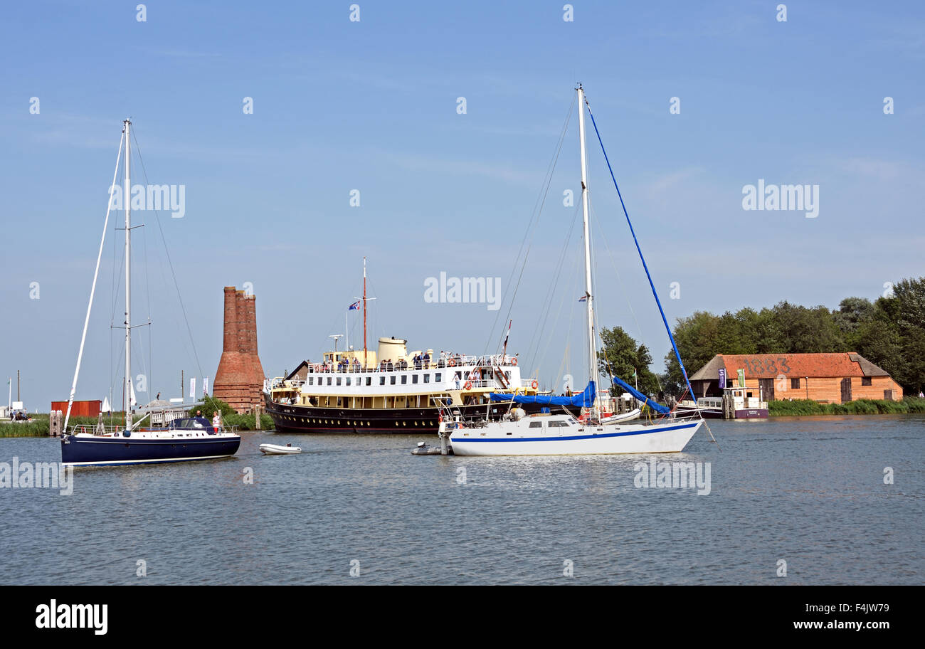 Musée Zuiderzee, Enkhuizen, préserver le patrimoine culturel - l'histoire maritime de l'ancienne région de Zuiderzee. Ijsselmeer, pays-Bas Hollande, Banque D'Images