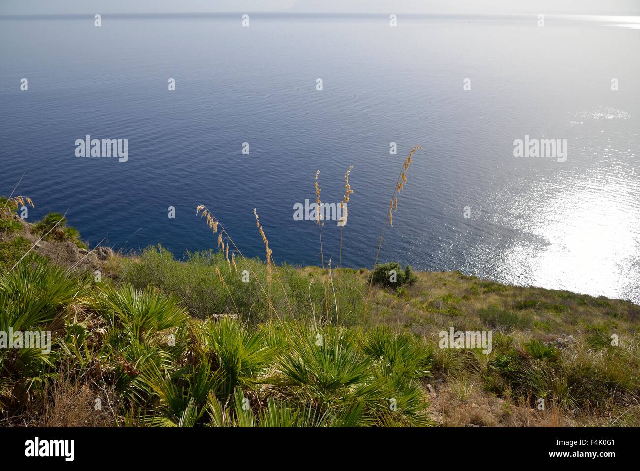 Zingaro, San Vito lo Capo, province de Trapani, Sicile, Italie Banque D'Images