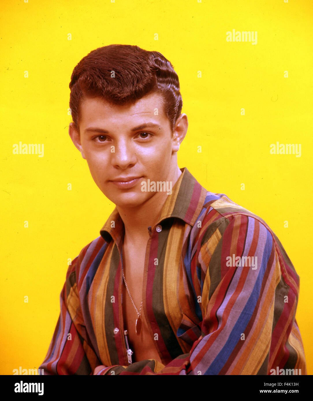 Nous AVALON FRANKIE acteur et chanteur pop ici environ 1960 Banque D'Images