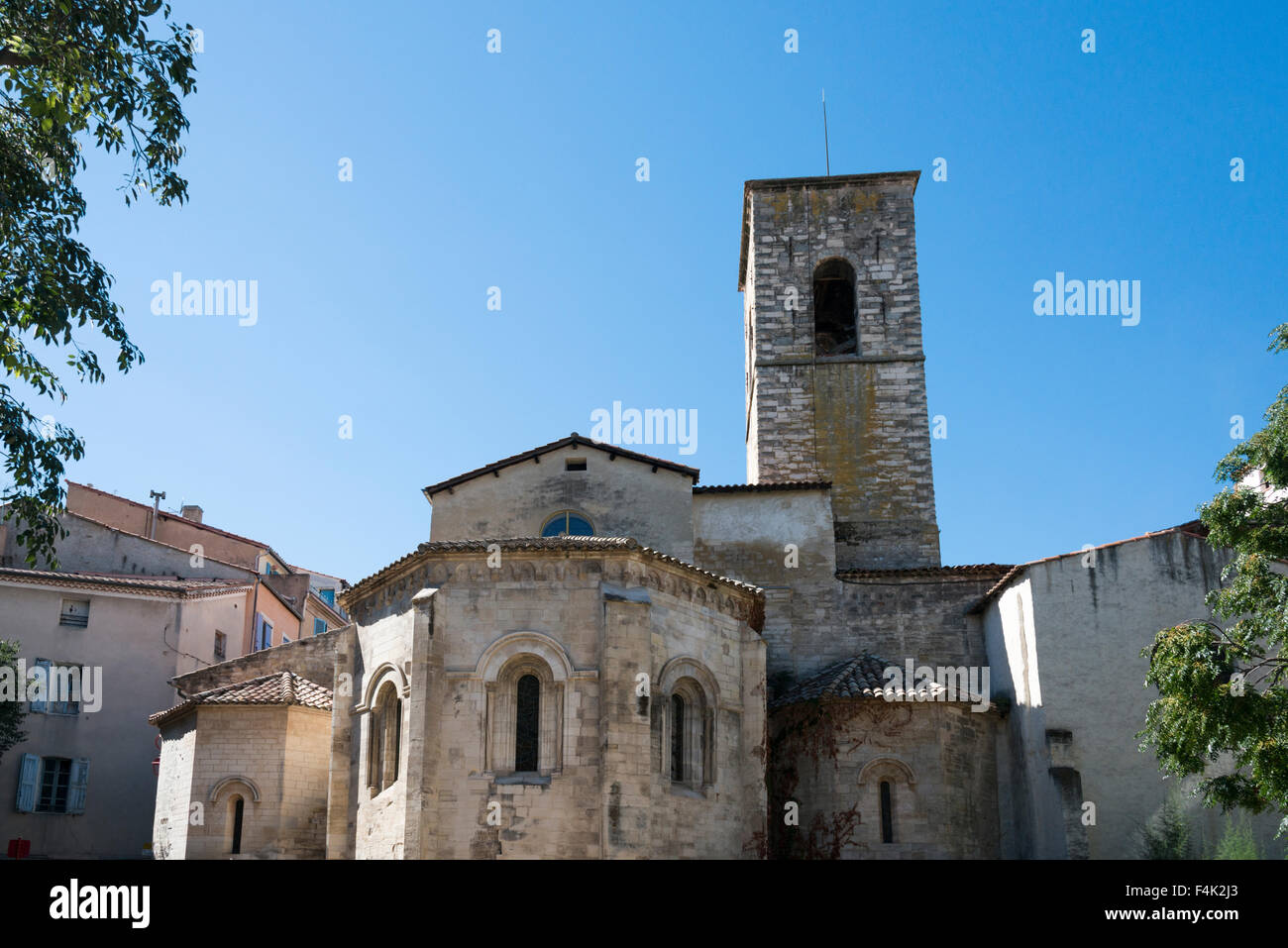 L'église ou église Notre-Dame de Romigier à Manosque Provence France Banque D'Images